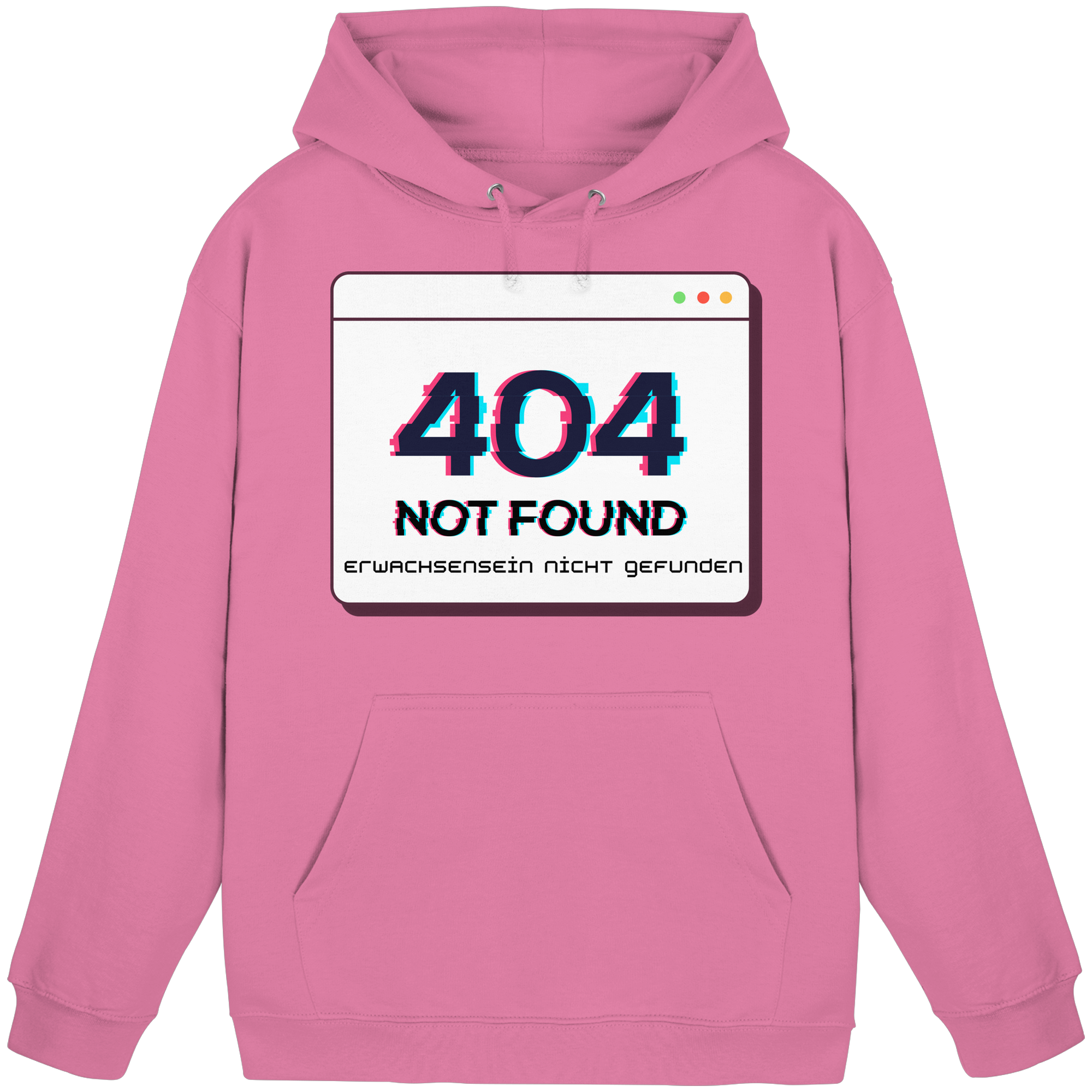 404 Not Found – Erwachsensein nicht gefunden - Basic Unisex Hoodie