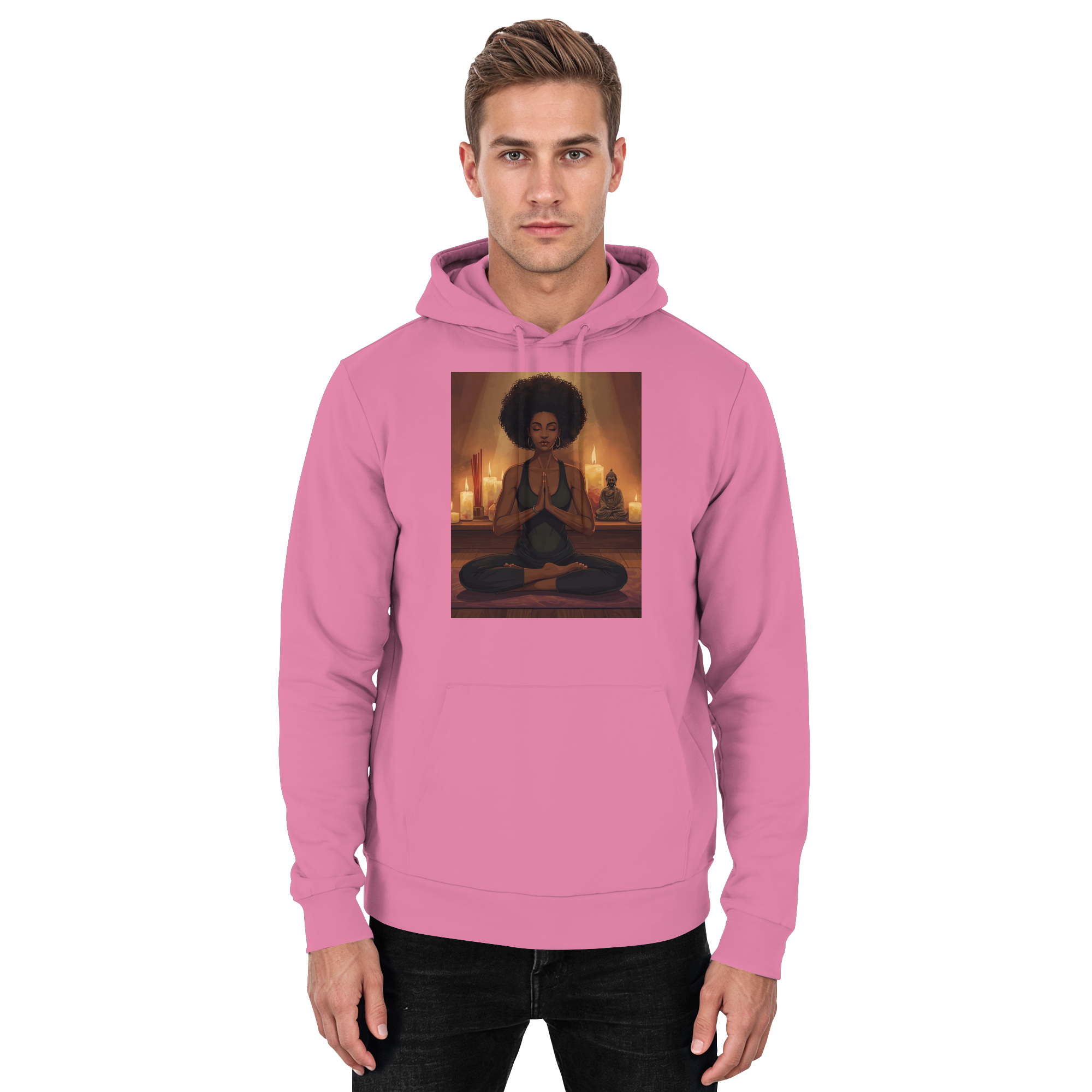 Yoga & Serenity - Basic Unisex Hoodie