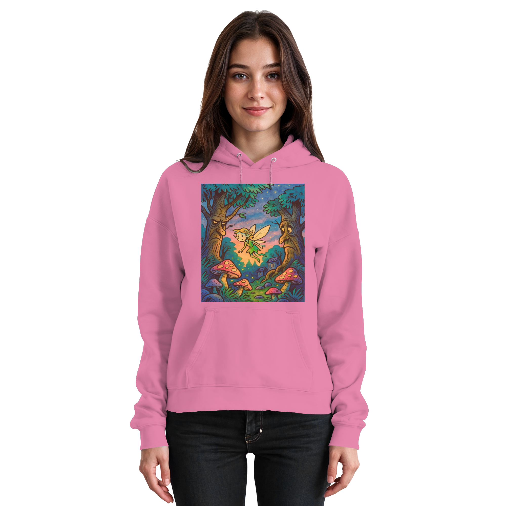 Magischer Elfenwald - Basic Unisex Hoodie