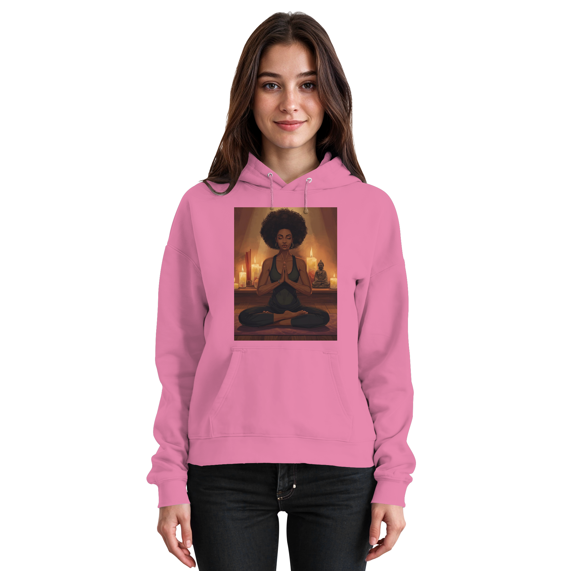 Yoga & Serenity - Basic Unisex Hoodie
