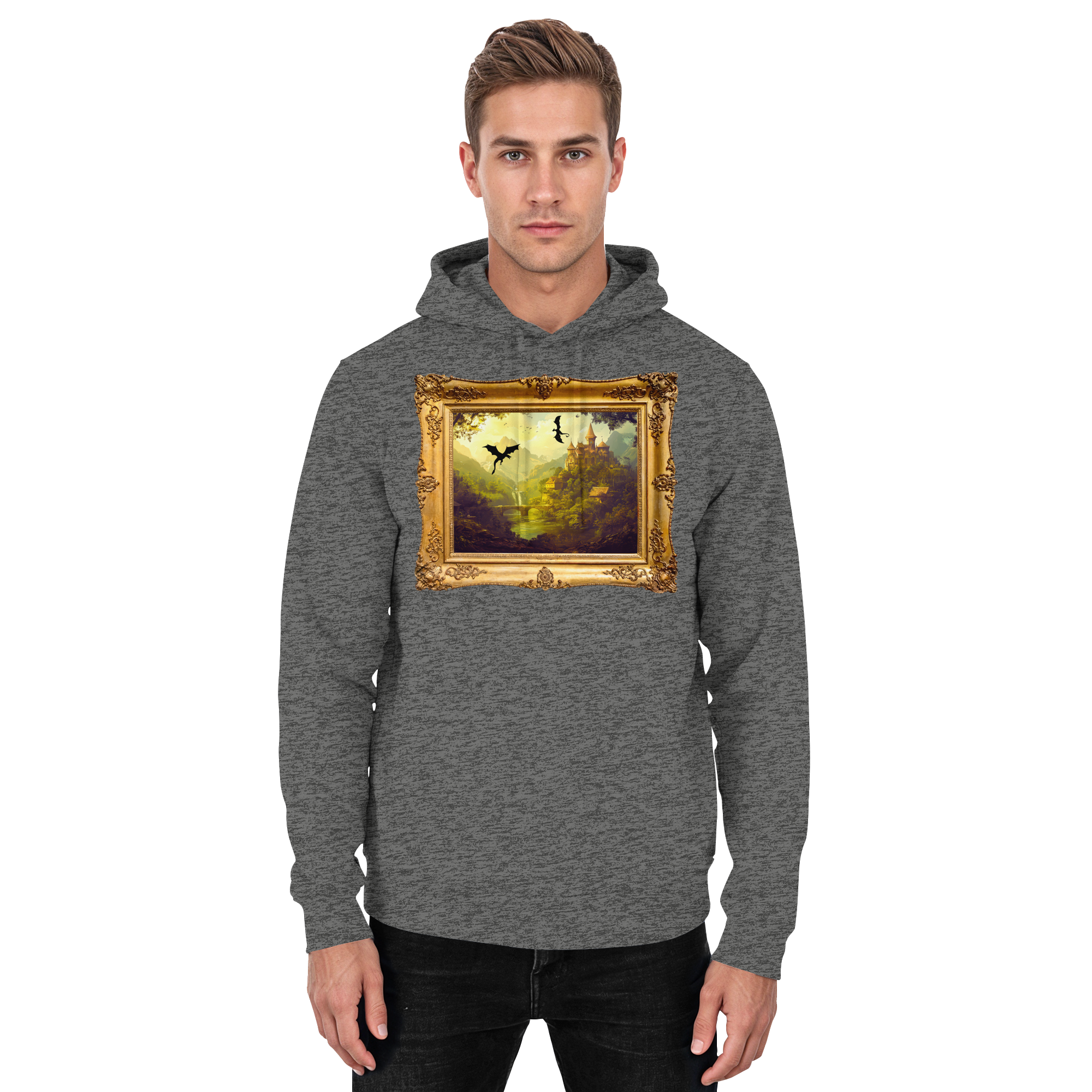 Jenseits des Rahmens - Basic Unisex Hoodie