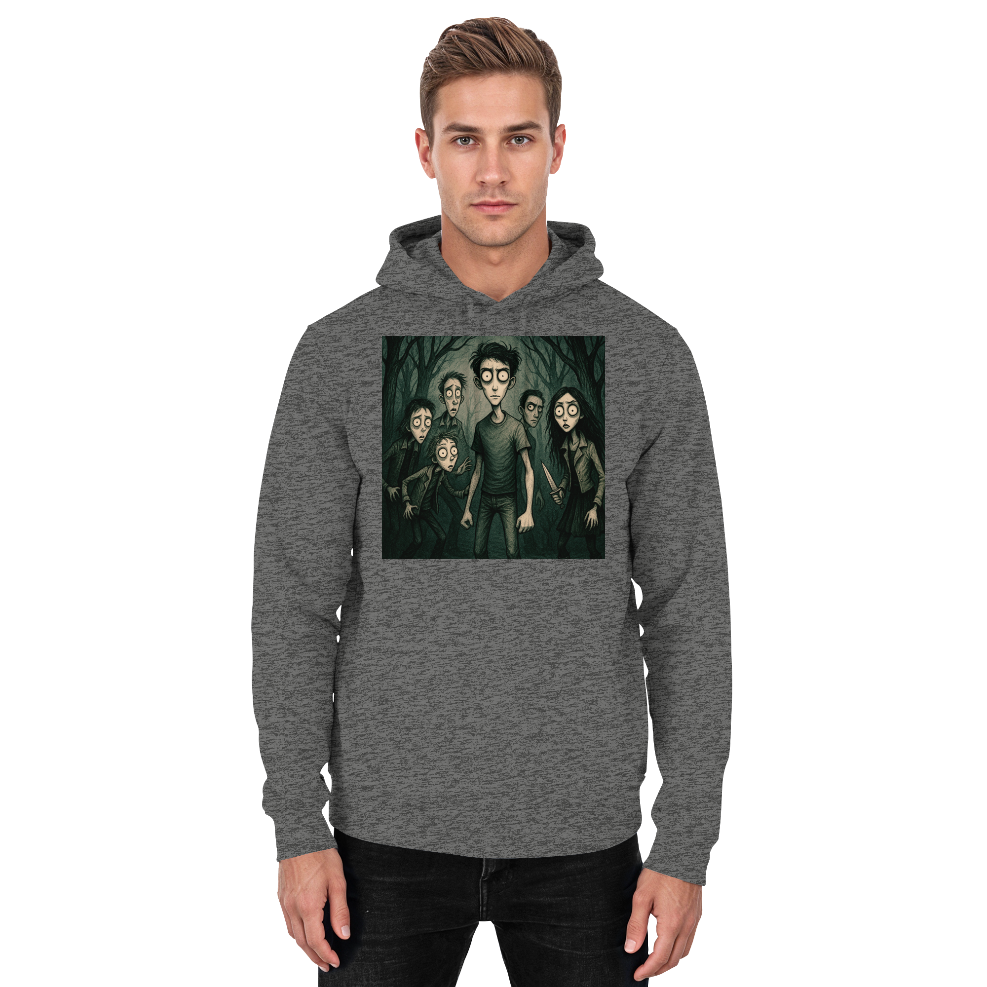Wo die Schatten flüstern - Basic Unisex Hoodie