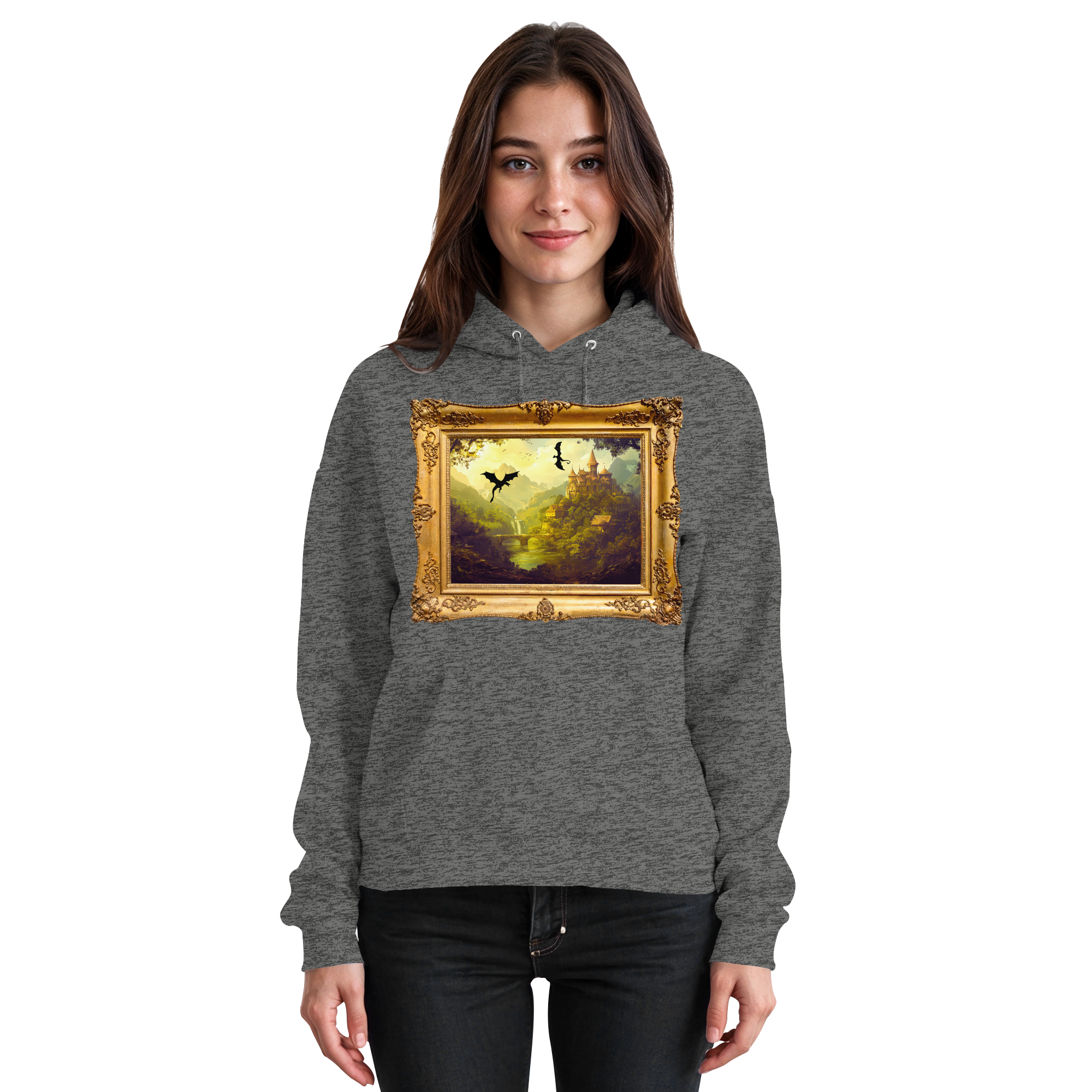 Jenseits des Rahmens - Basic Unisex Hoodie