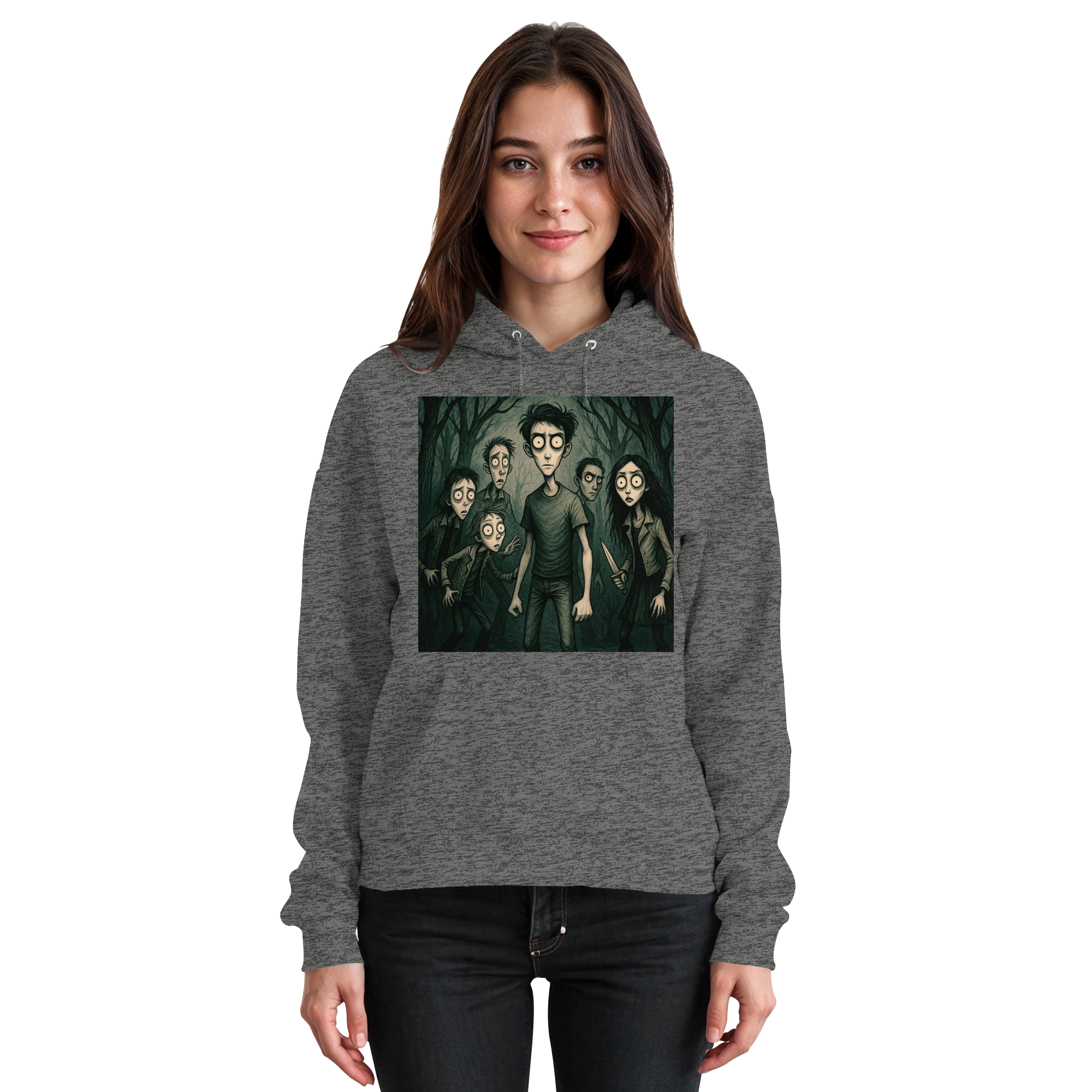 Wo die Schatten flüstern - Basic Unisex Hoodie