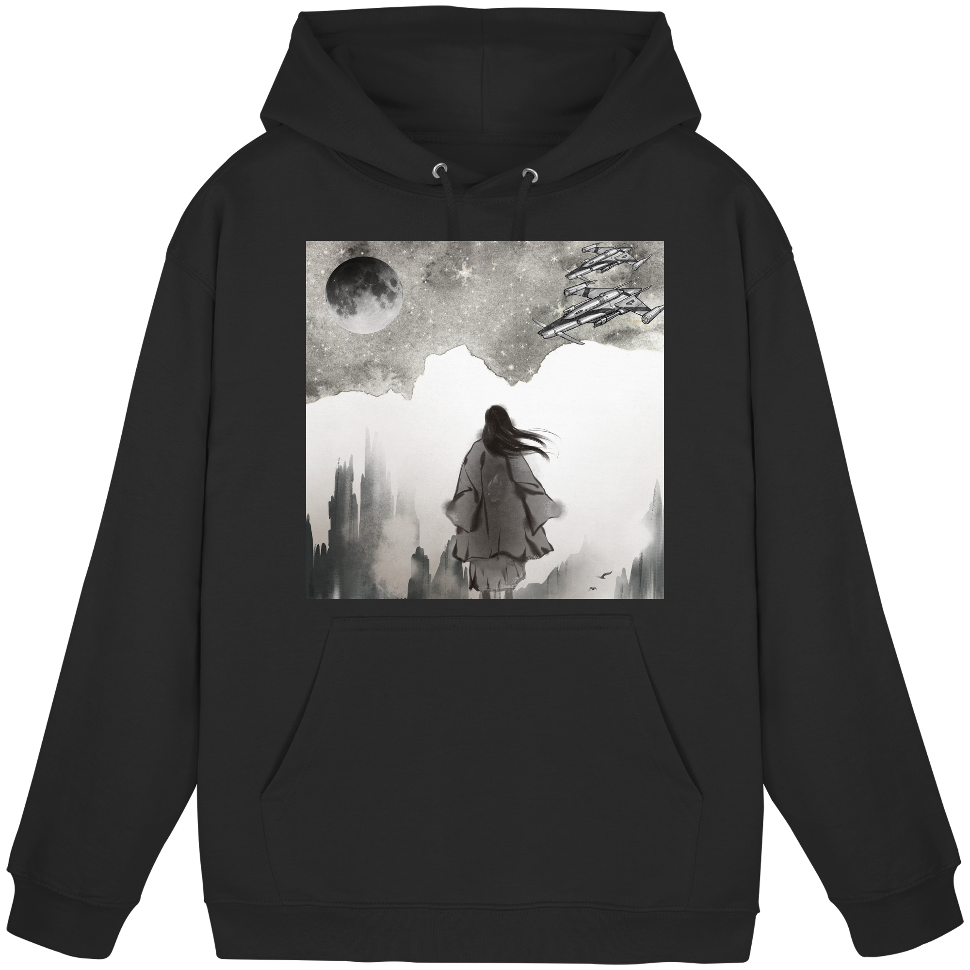 Zwischen den Sternen - Basic Unisex Hoodie
