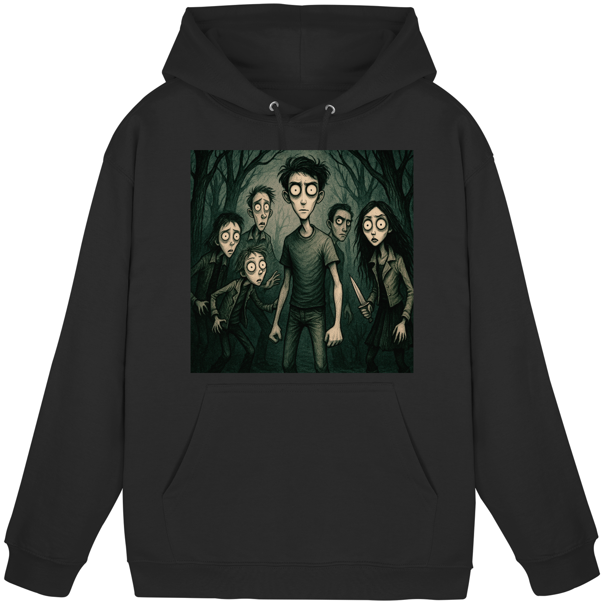 Wo die Schatten flüstern - Basic Unisex Hoodie