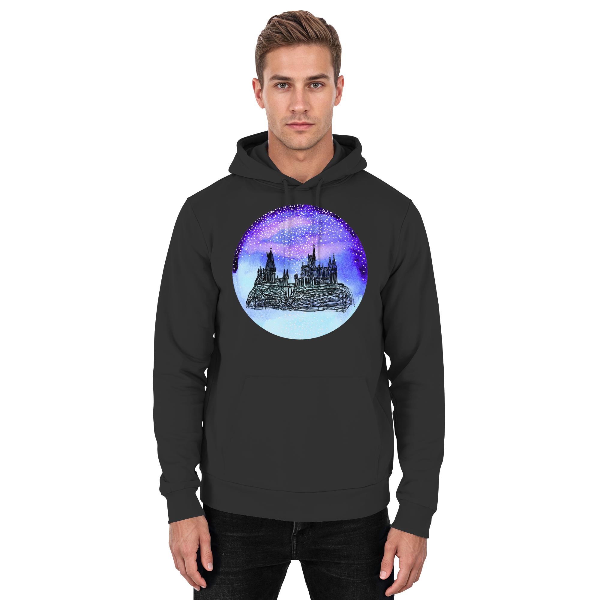 Winter in der Schule für Magie-Begabte - Basic Unisex Hoodie