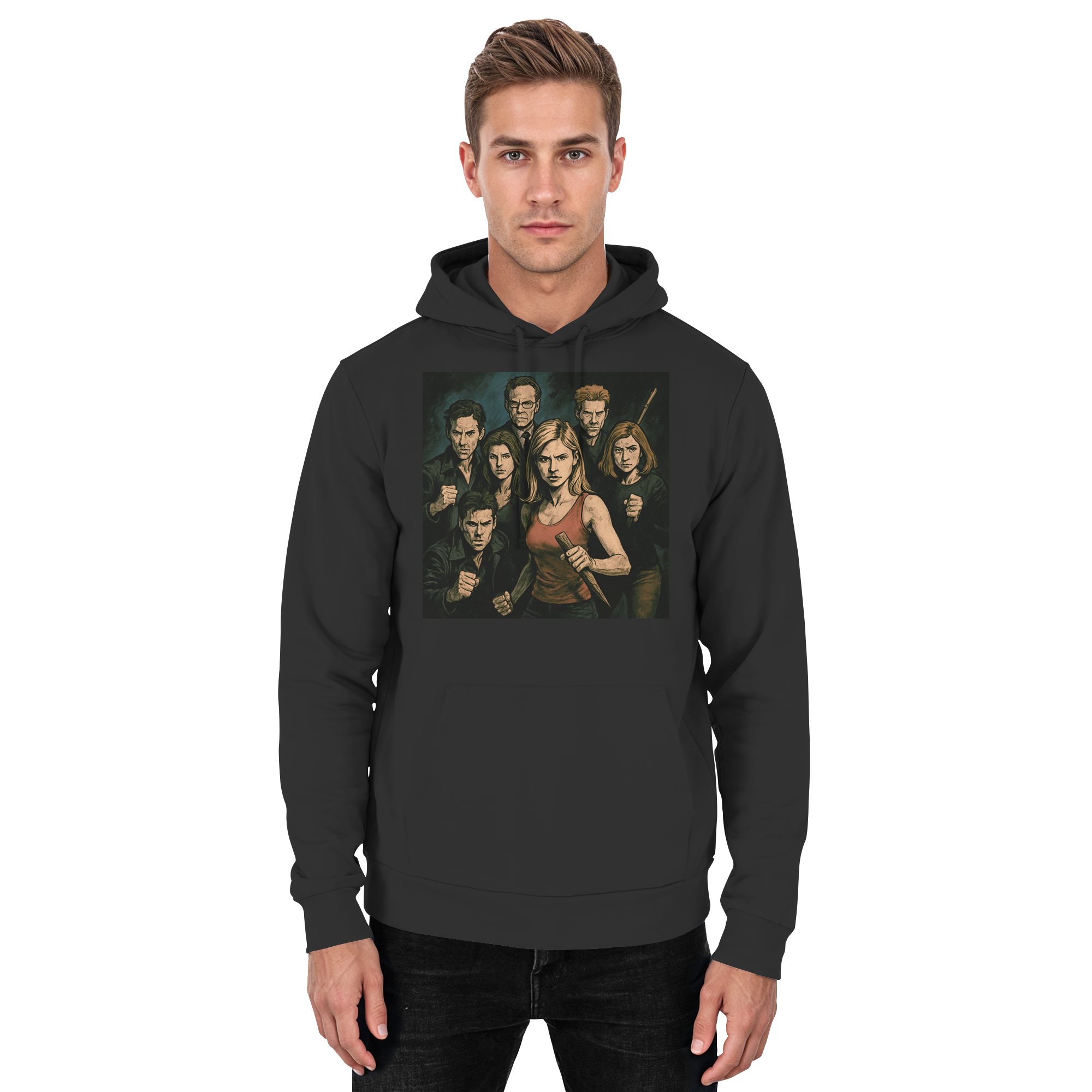 Gemeinsam gegen die Dunkelheit - Basic Unisex Hoodie