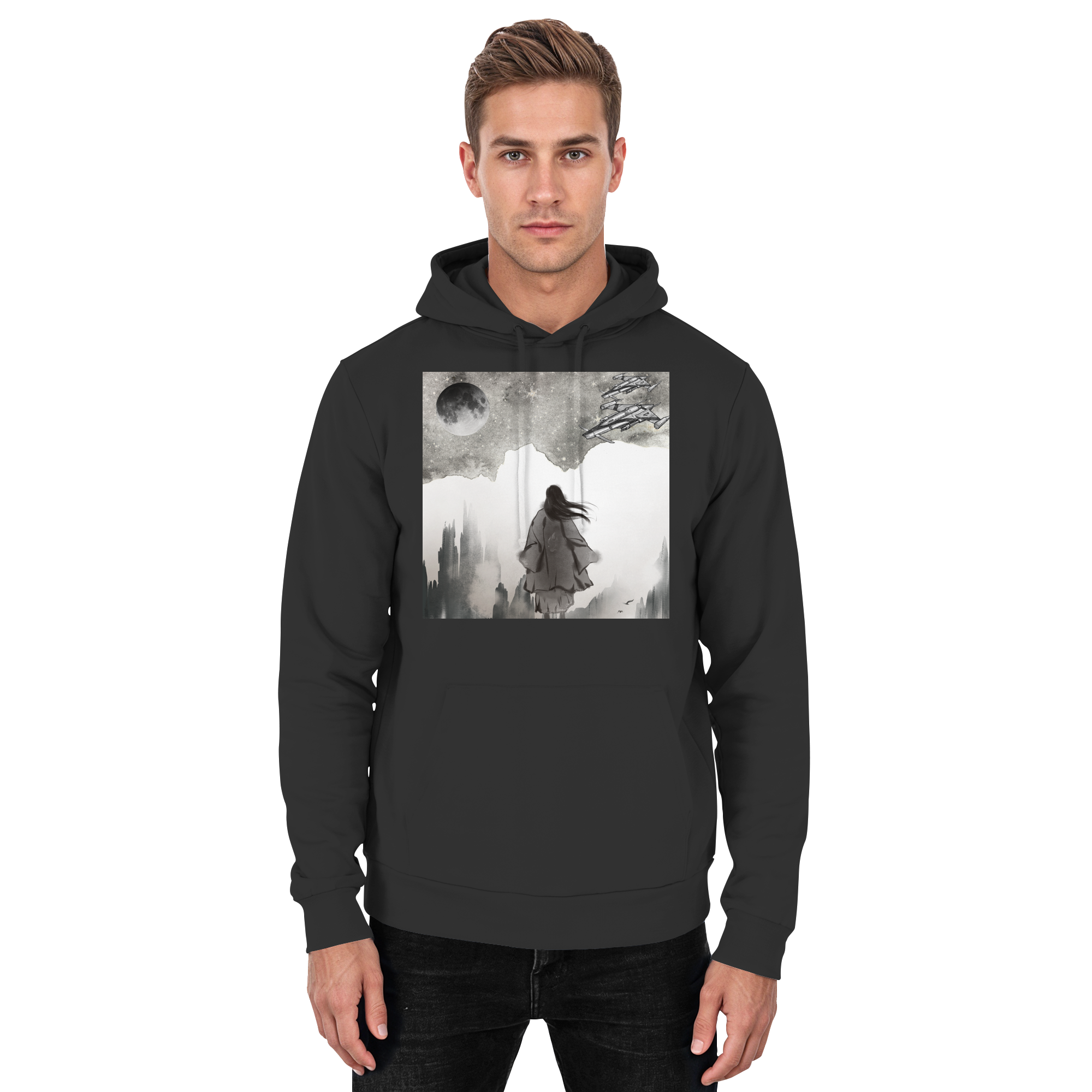 Zwischen den Sternen - Basic Unisex Hoodie
