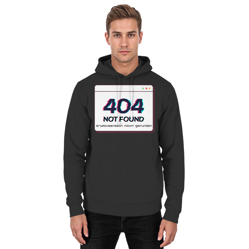 404 Not Found – Erwachsensein nicht gefunden - Basic Unisex Hoodie
