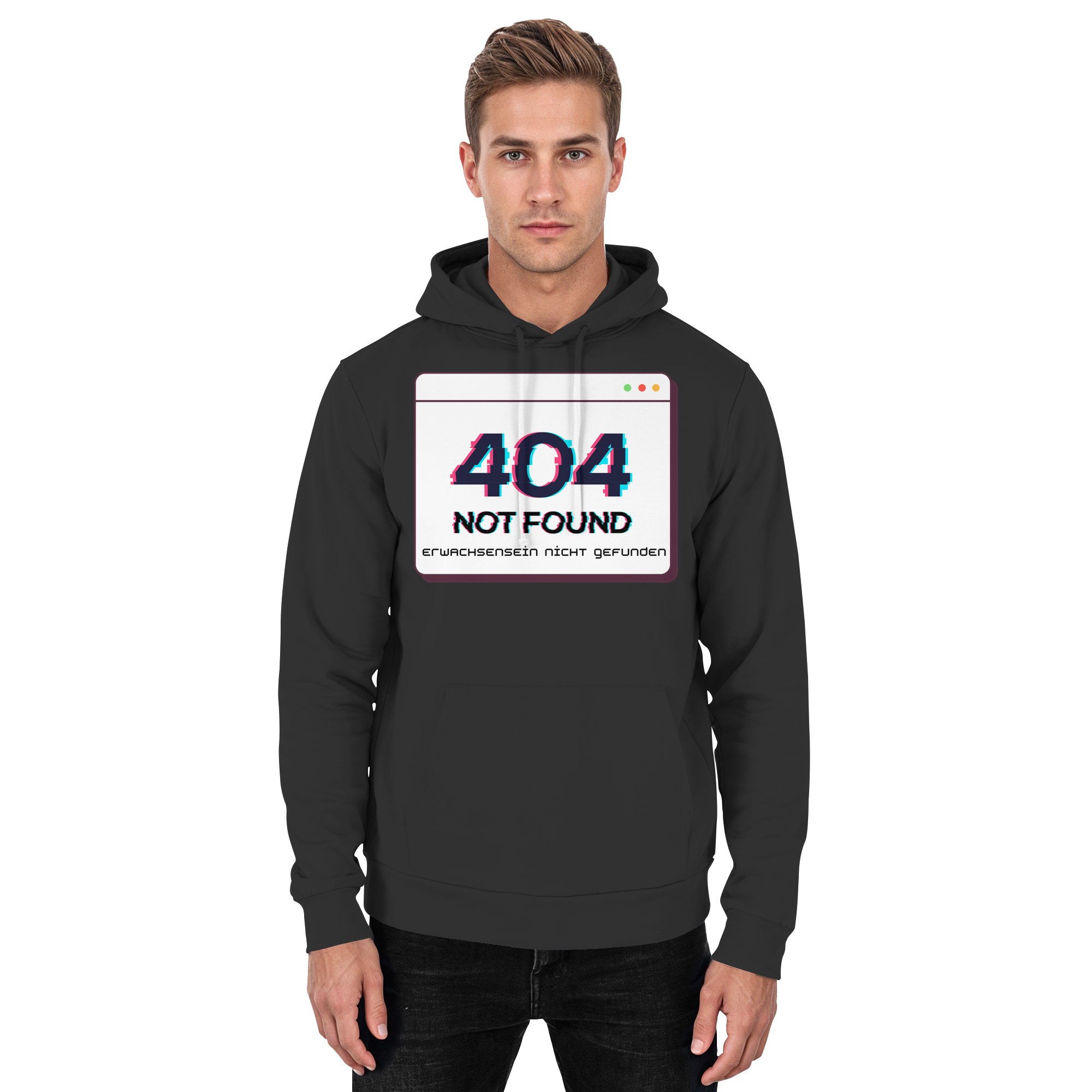 404 Not Found – Erwachsensein nicht gefunden - Basic Unisex Hoodie