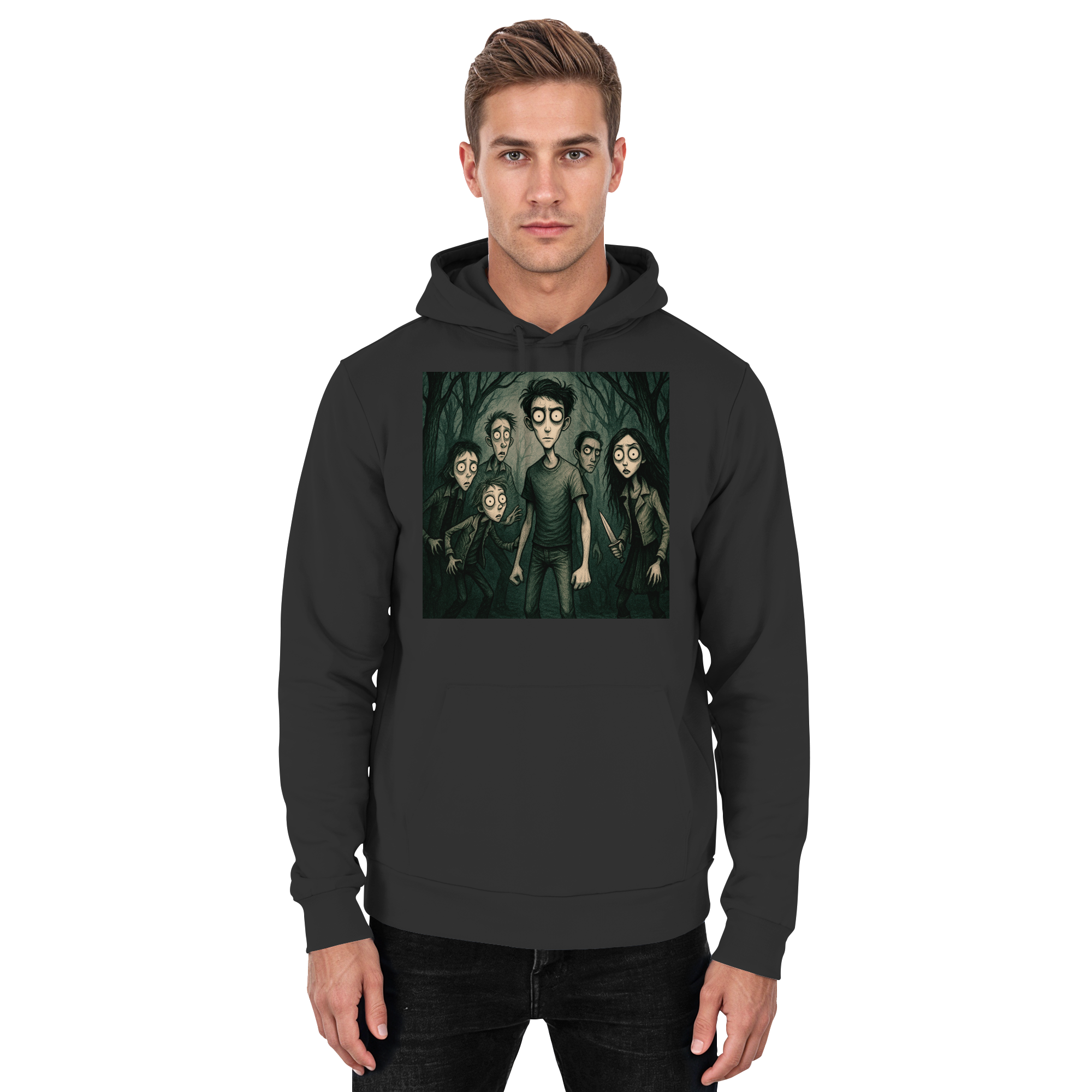 Wo die Schatten flüstern - Basic Unisex Hoodie