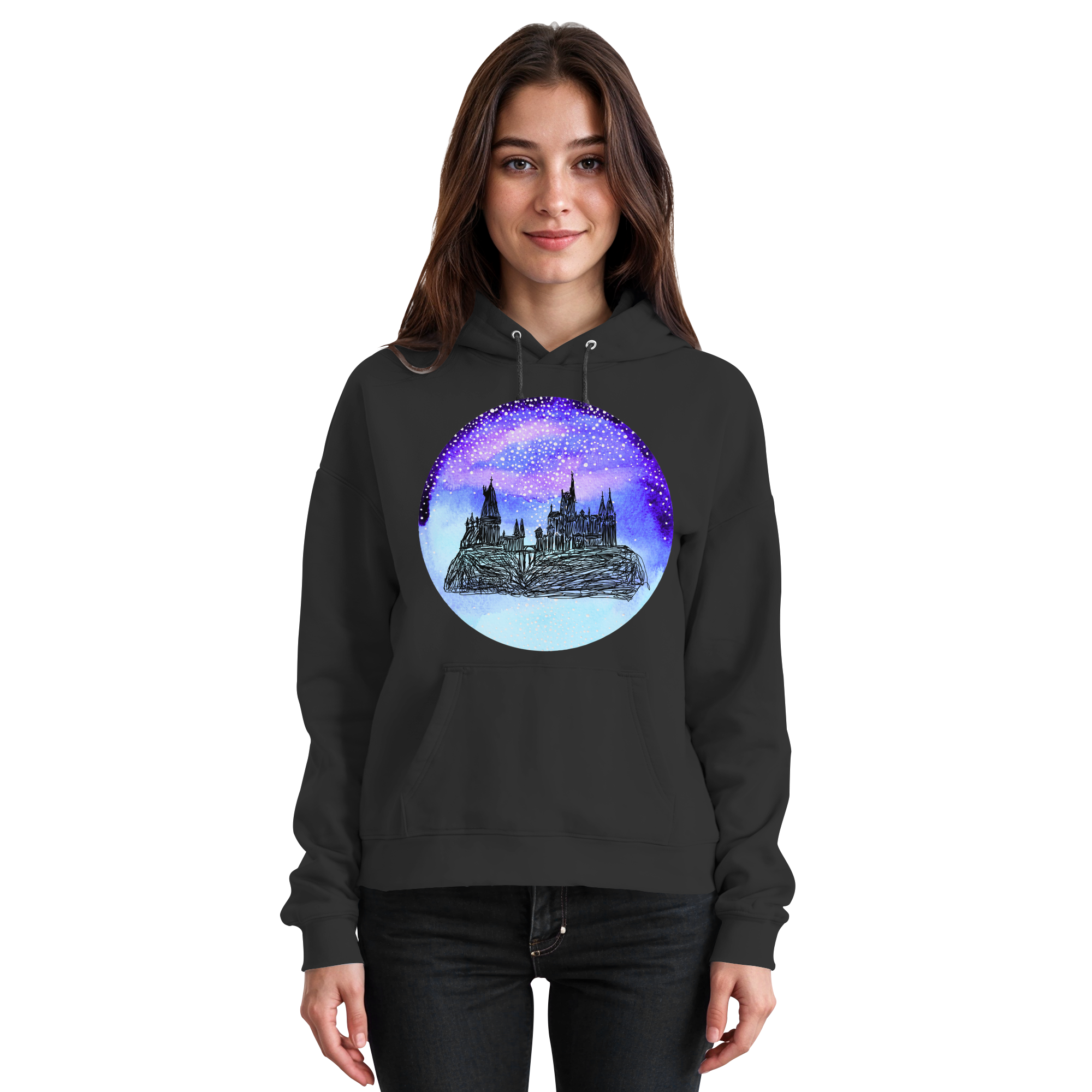 Winter in der Schule für Magie-Begabte - Basic Unisex Hoodie