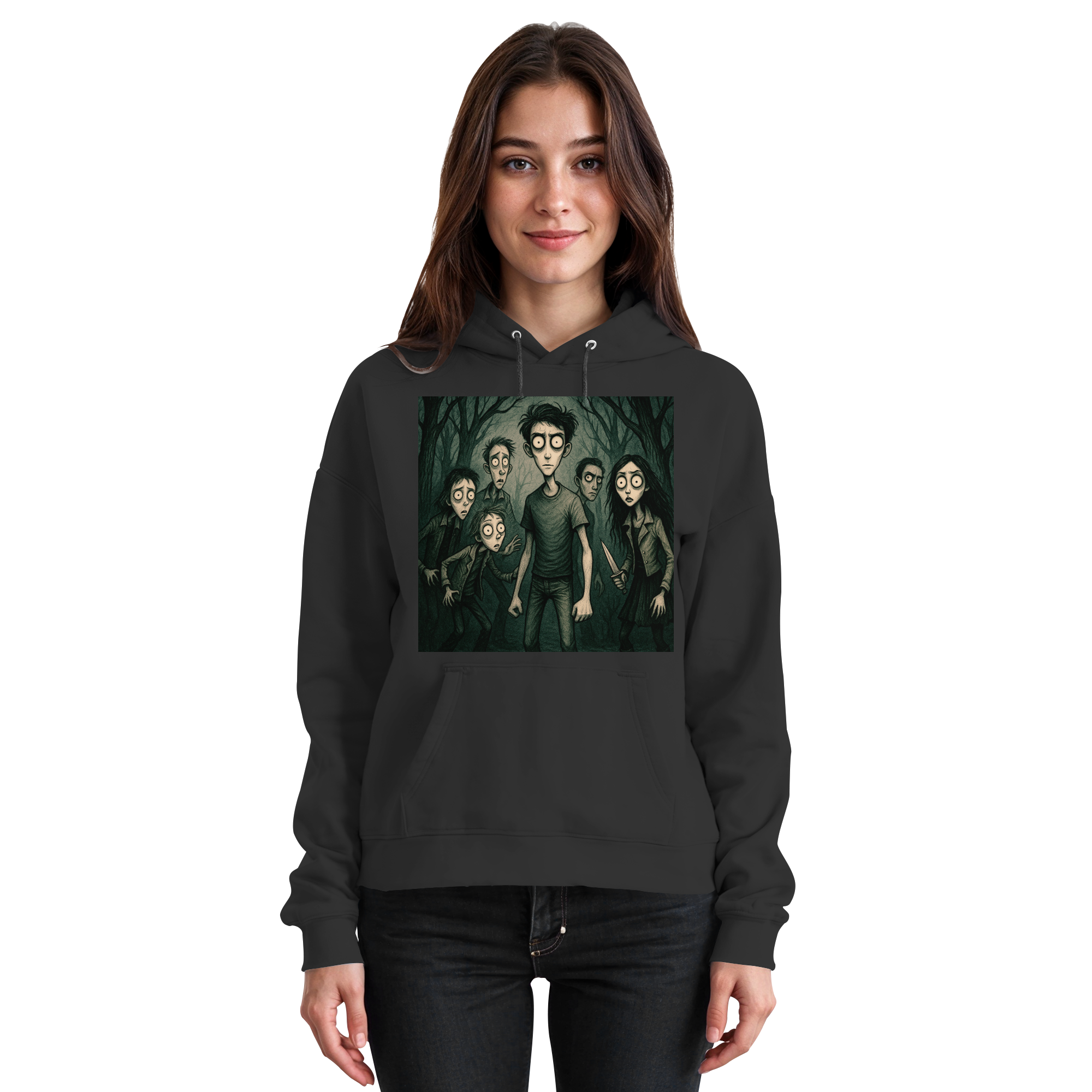 Wo die Schatten flüstern - Basic Unisex Hoodie