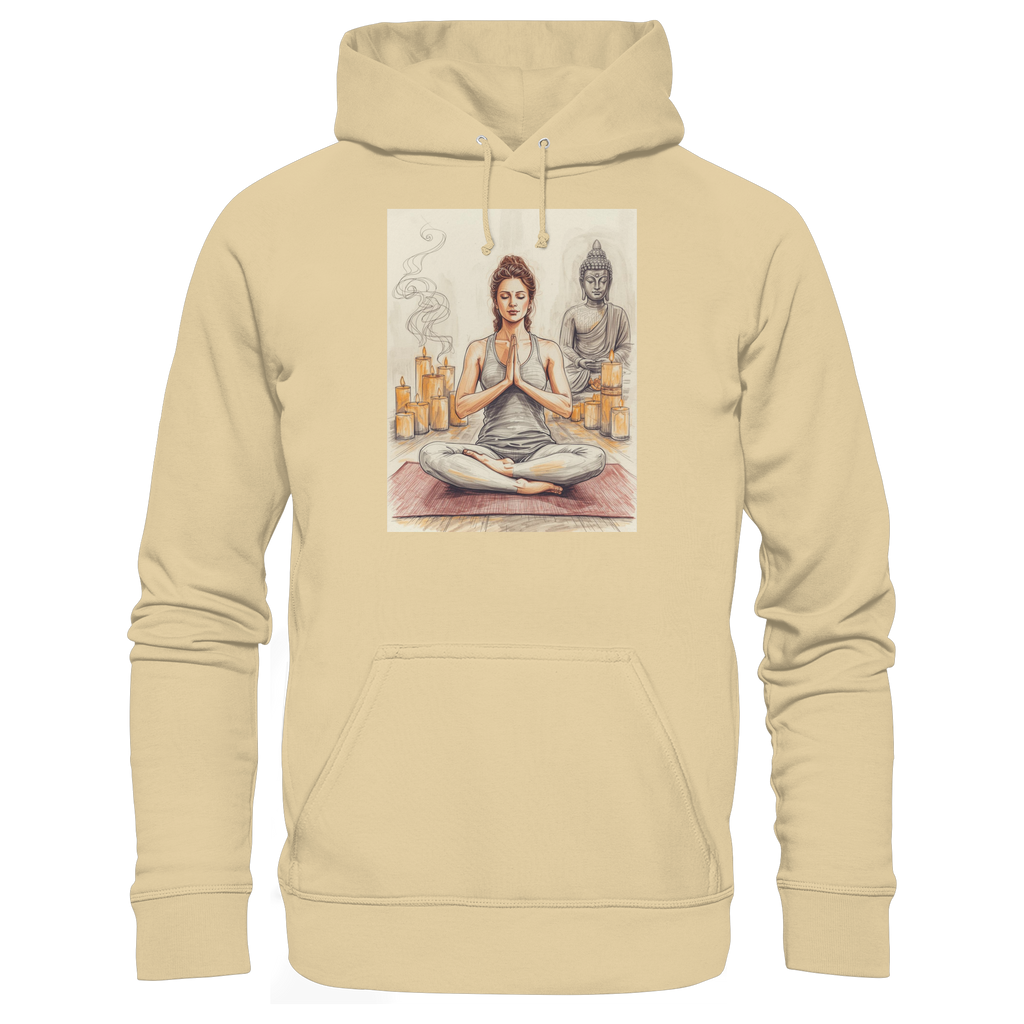 Breathe. Balance. Be. - Basic Unisex Hoodie