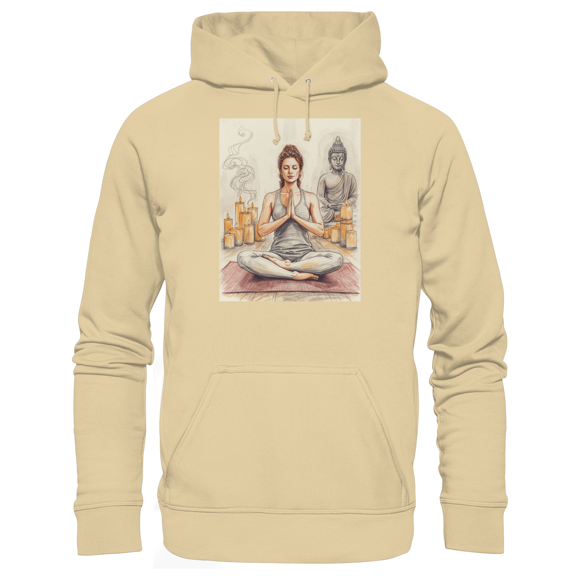 Breathe. Balance. Be. - Basic Unisex Hoodie