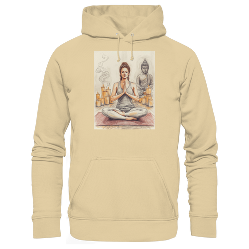 Breathe. Balance. Be. - Basic Unisex Hoodie