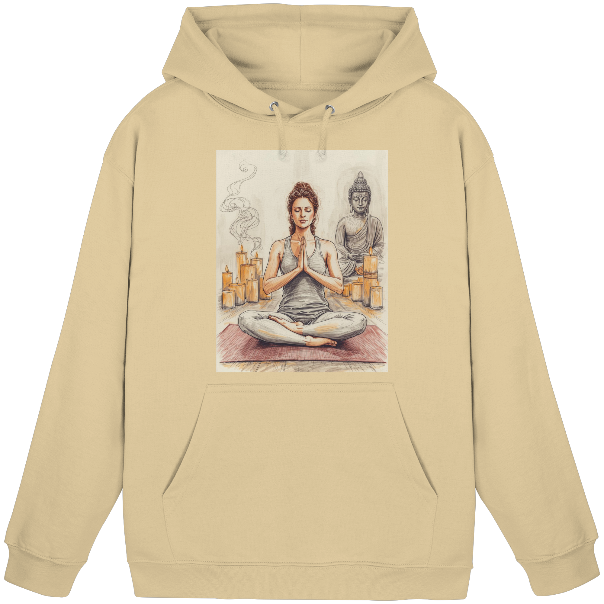 Breathe. Balance. Be. - Basic Unisex Hoodie