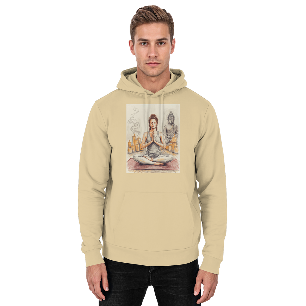 Breathe. Balance. Be. - Basic Unisex Hoodie
