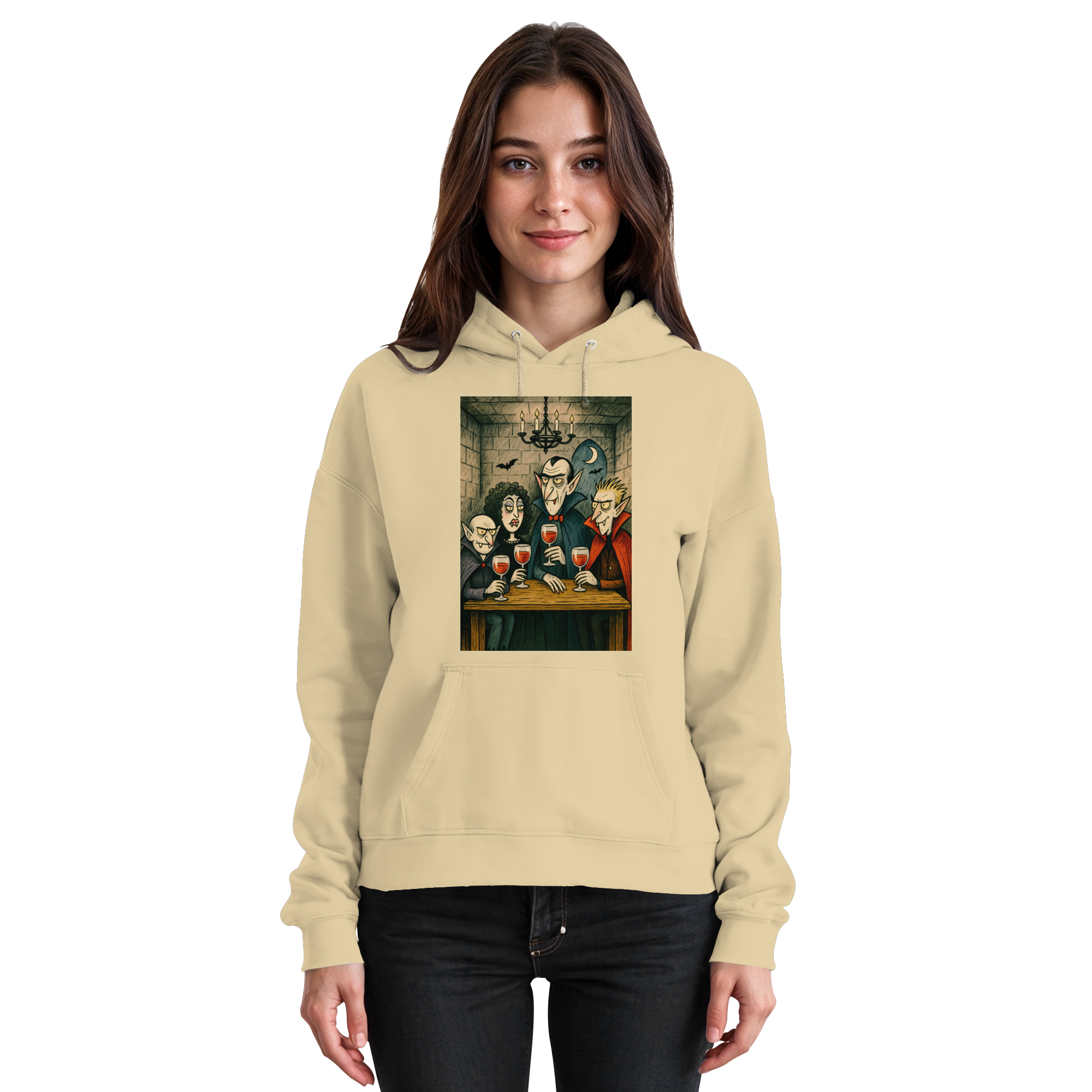 Vampires & Vino - Basic Unisex Hoodie