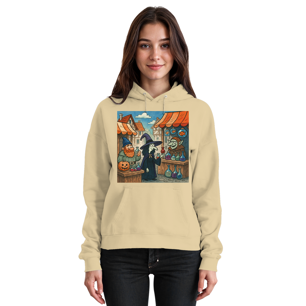 Niedlicher Hexenmarkt - Basic Unisex Hoodie
