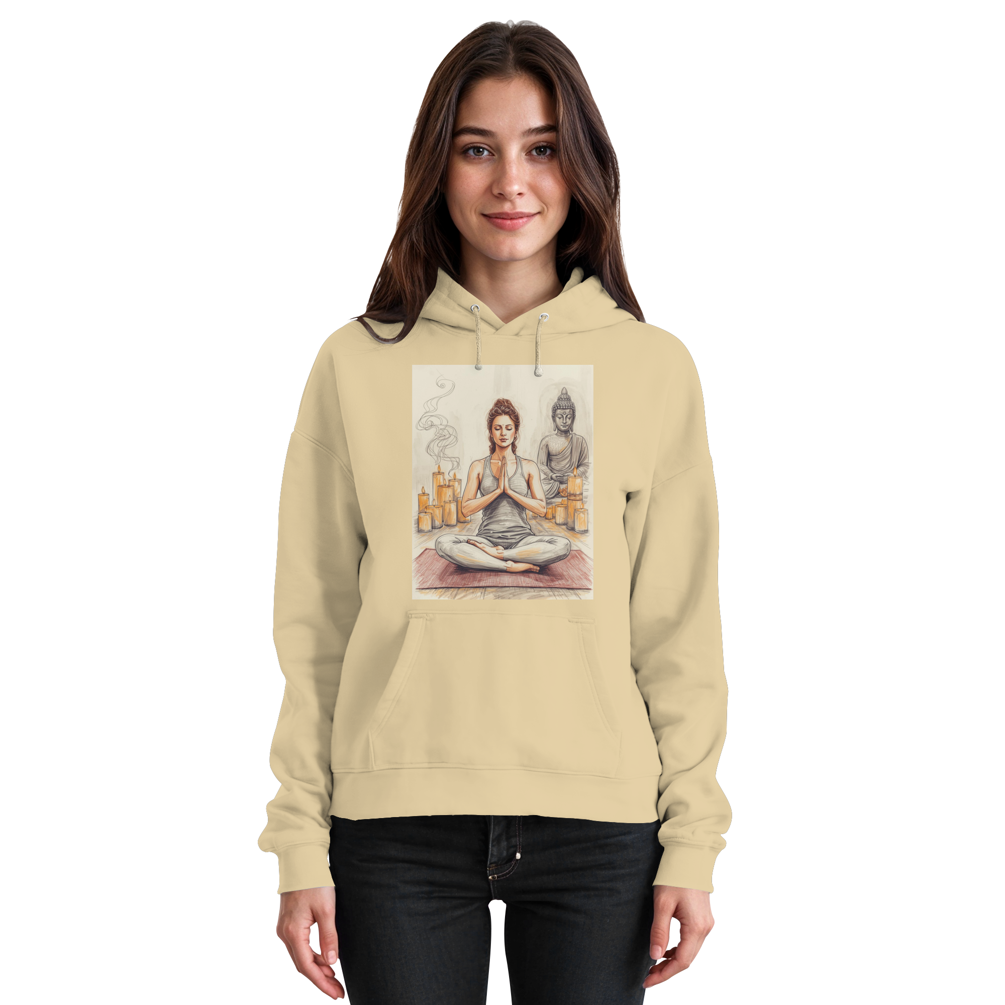 Breathe. Balance. Be. - Basic Unisex Hoodie