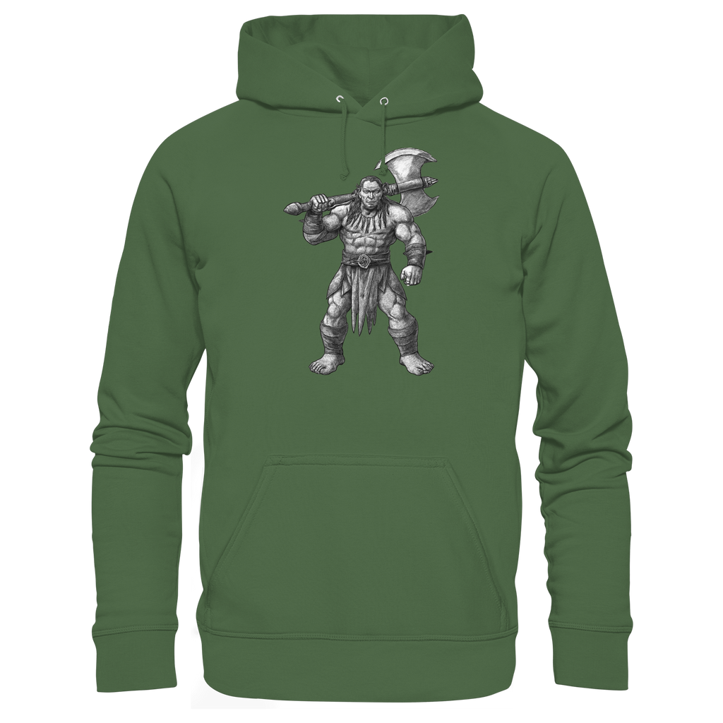 Barbarian's Resolve - Basic Unisex Hoodie