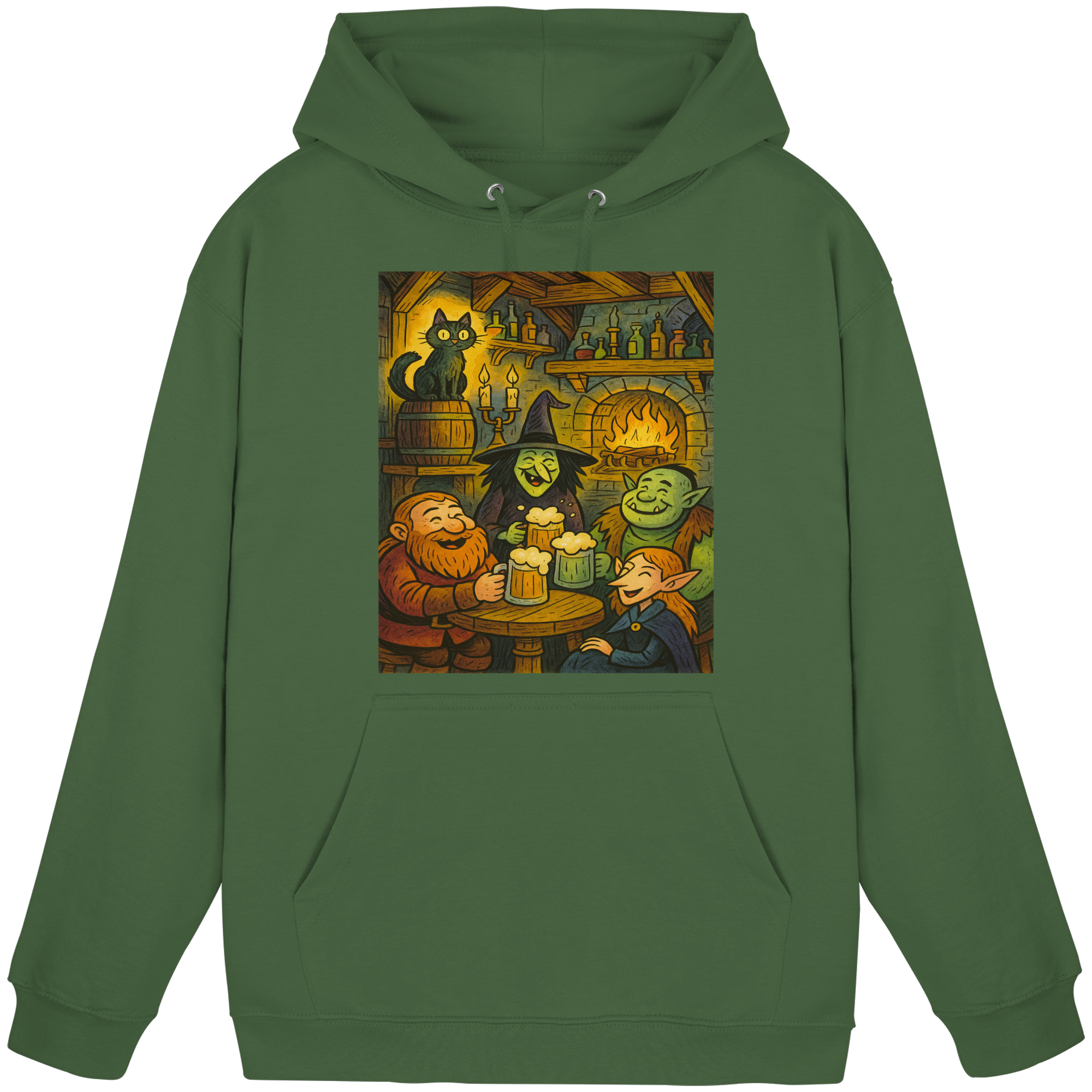 Ein Platz am Kamin - Basic Unisex Hoodie