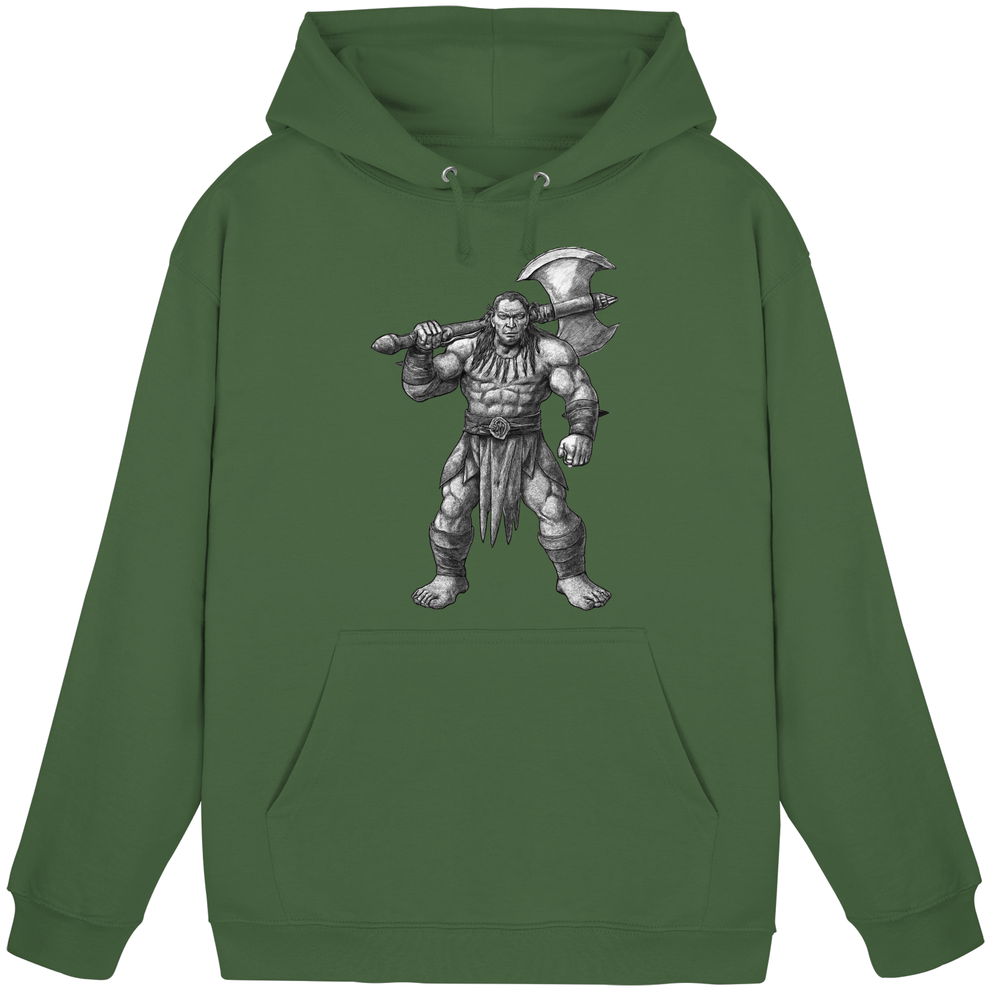 Barbarian's Resolve - Basic Unisex Hoodie