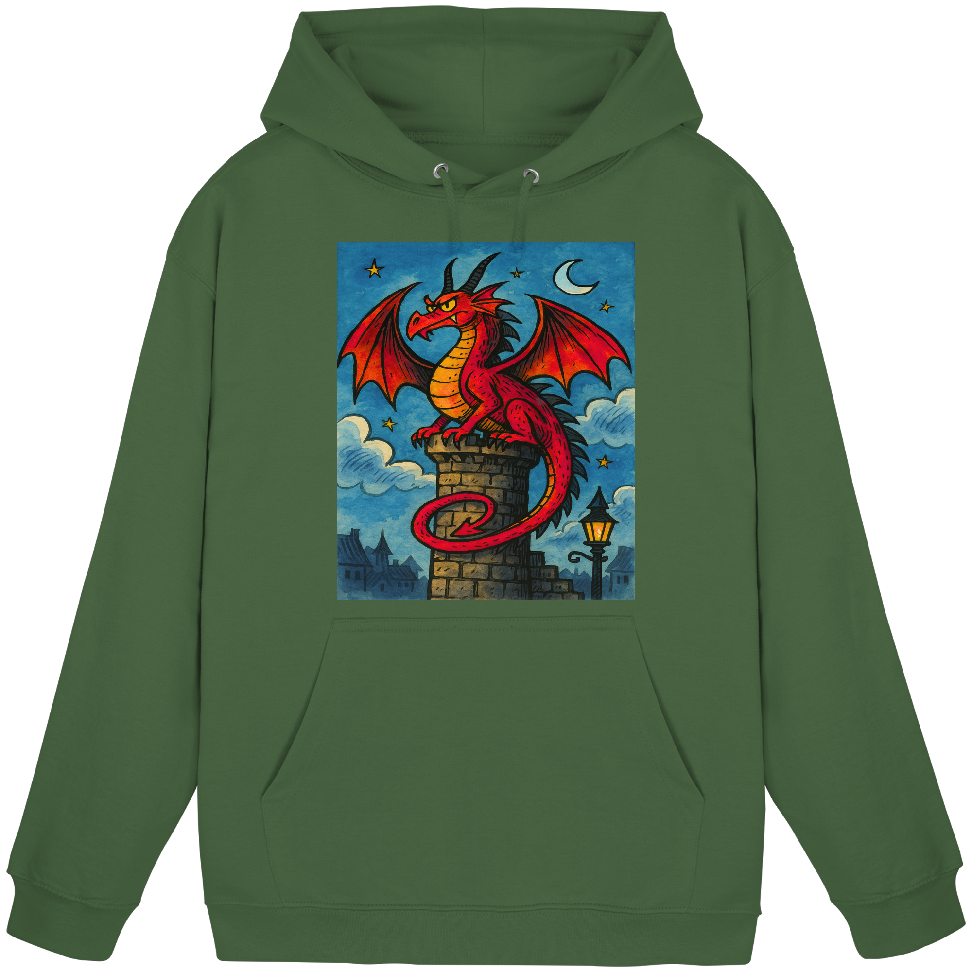 Red Dragon - Nightwatch-Edition - Basic Unisex Hoodie