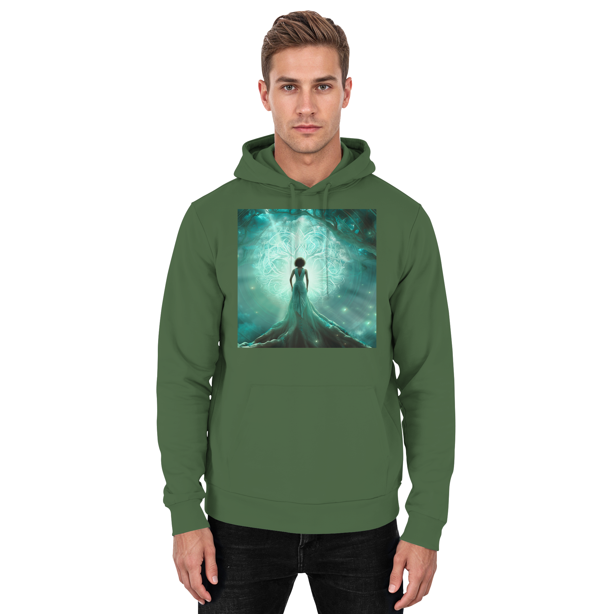 Mystische Frau - Basic Unisex Hoodie