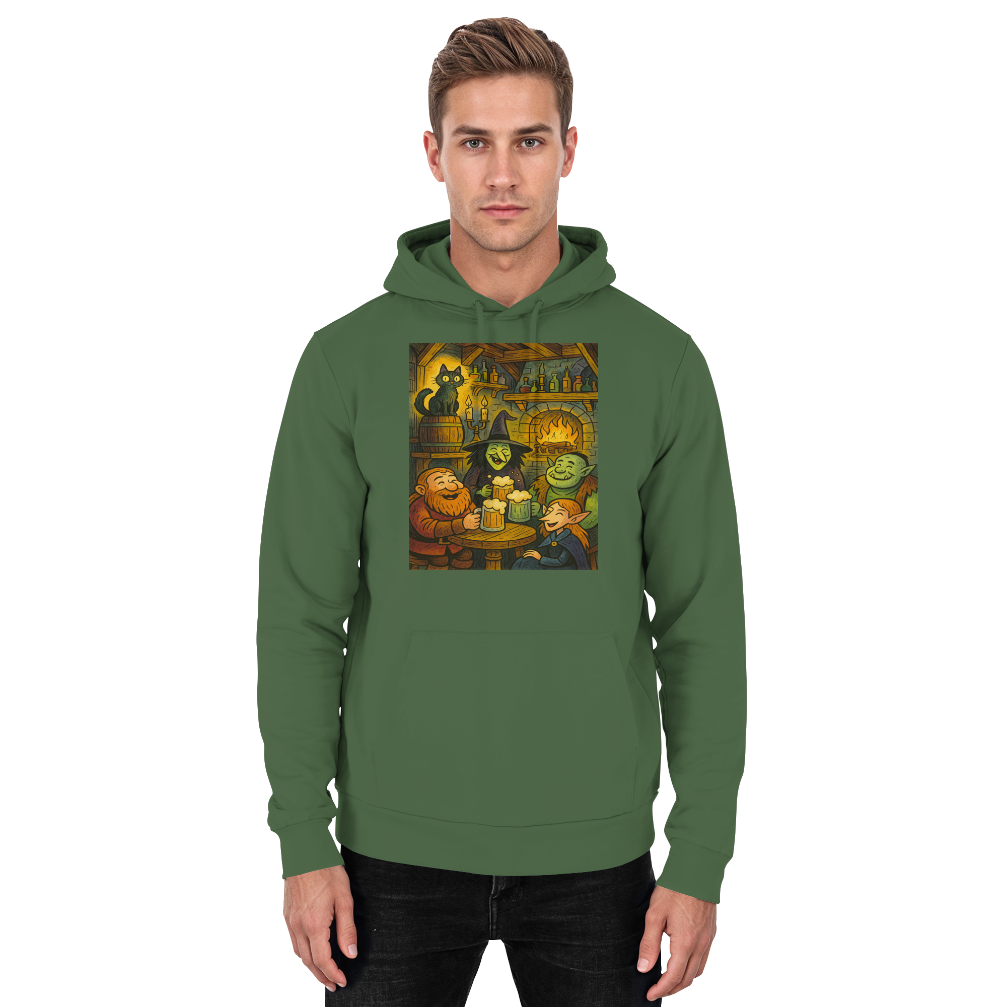 Ein Platz am Kamin - Basic Unisex Hoodie