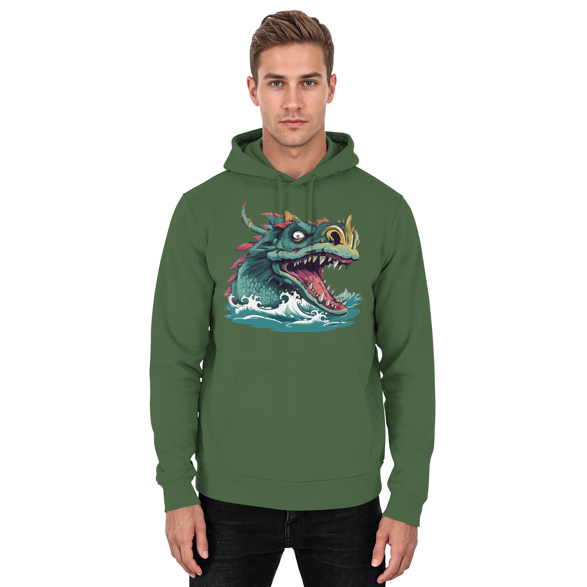Beware of the Lake Monster - Basic Unisex Hoodie