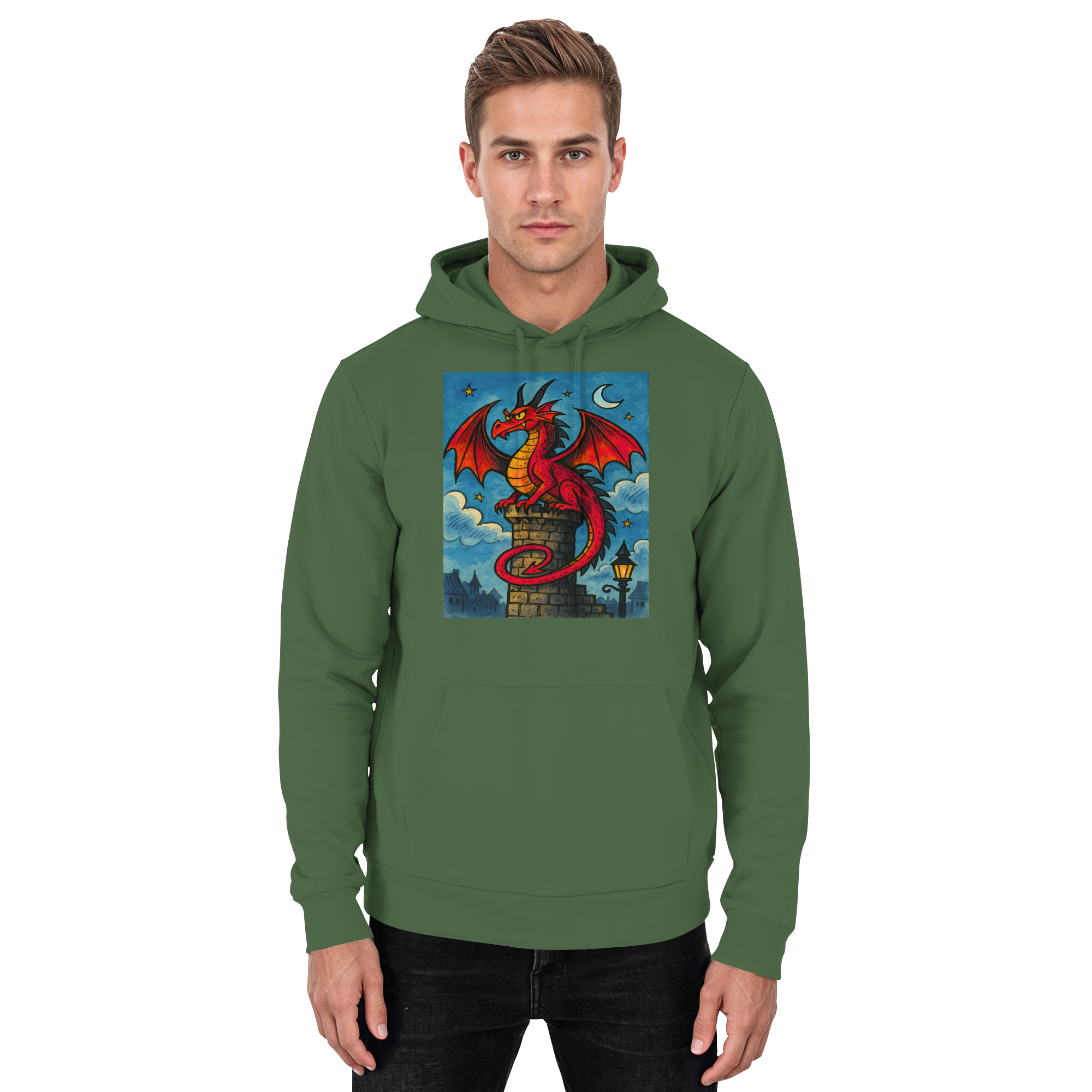 Red Dragon - Nightwatch-Edition - Basic Unisex Hoodie