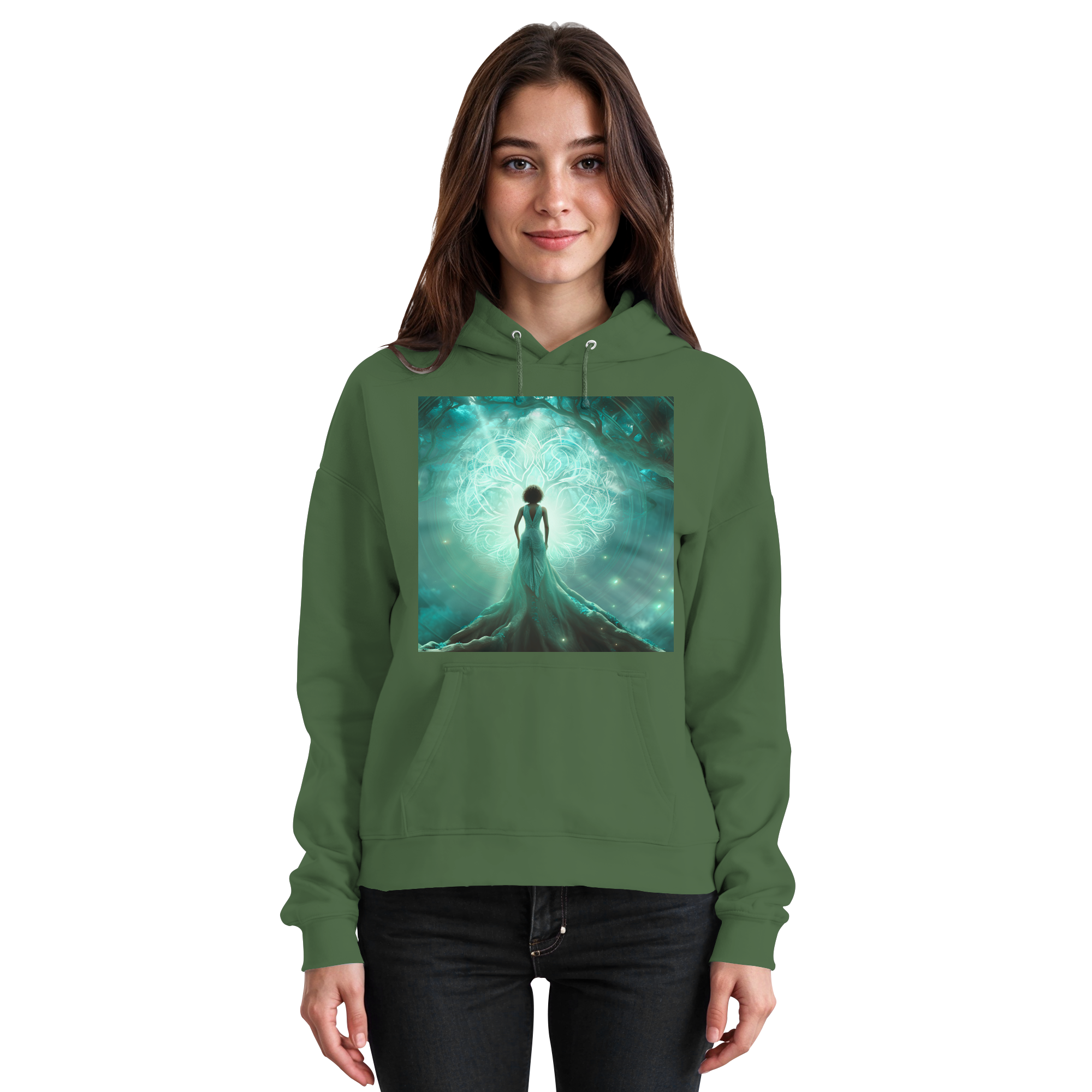 Mystische Frau - Basic Unisex Hoodie