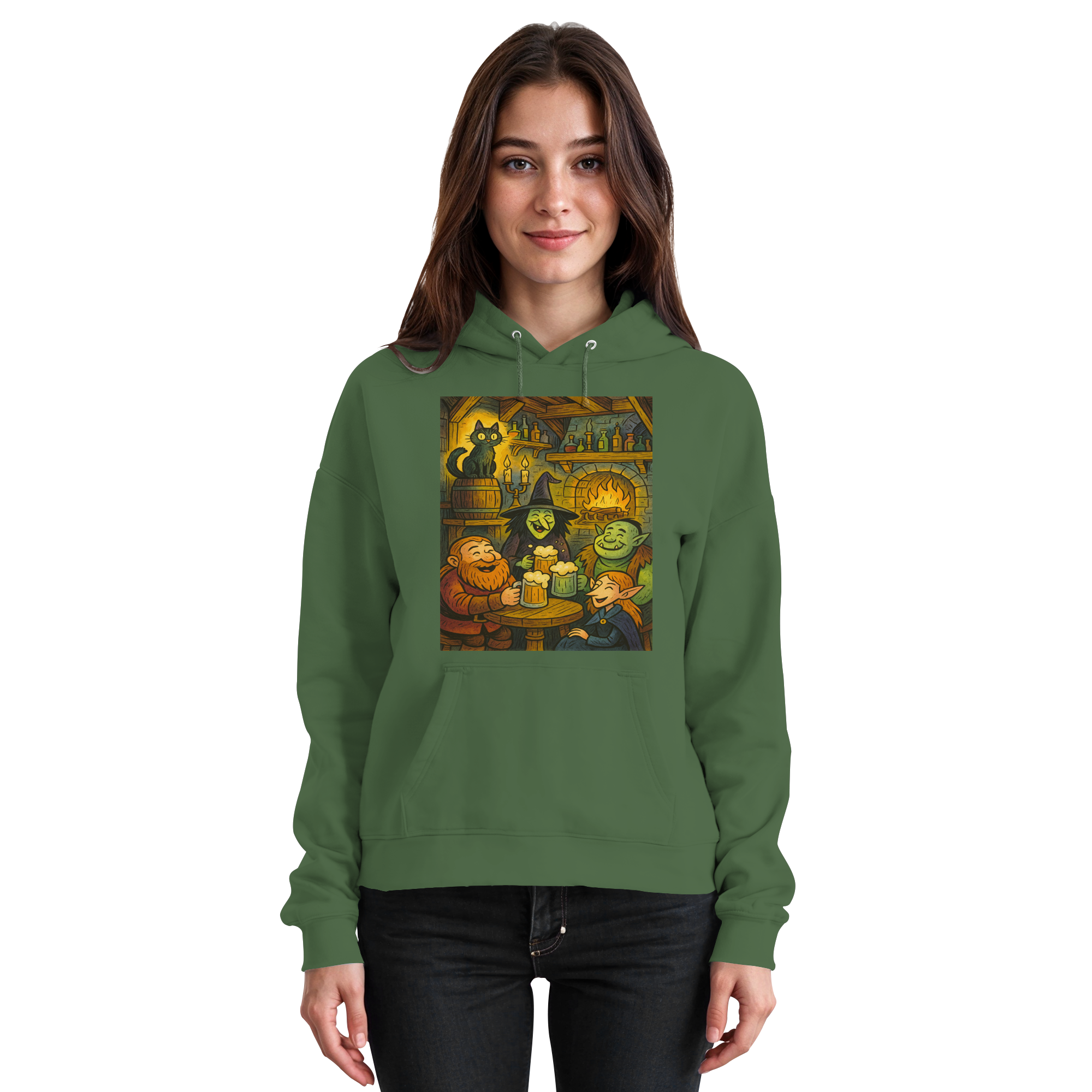 Ein Platz am Kamin - Basic Unisex Hoodie