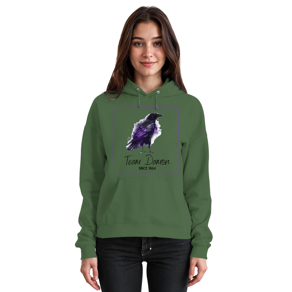 Schwarze Federn, dunkle Geheimnisse - Basic Unisex Hoodie