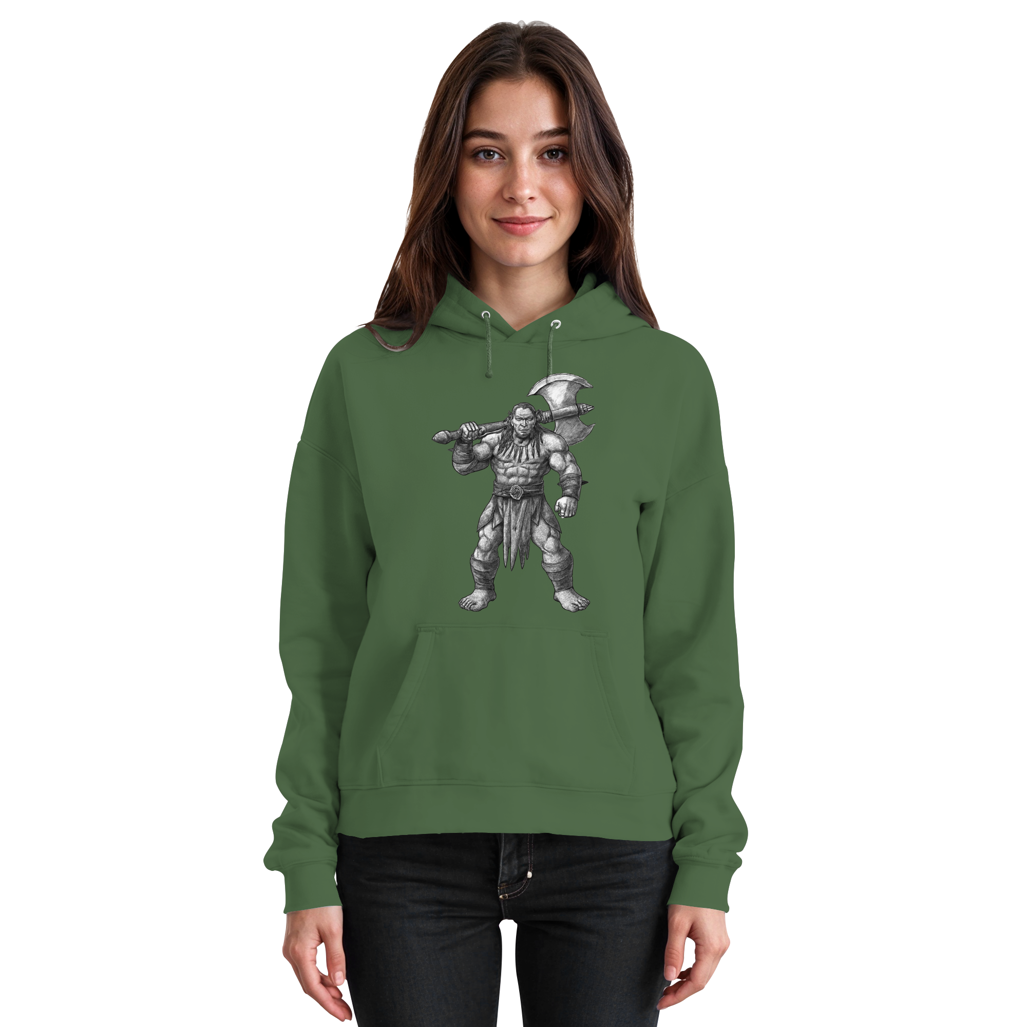 Barbarian's Resolve - Basic Unisex Hoodie
