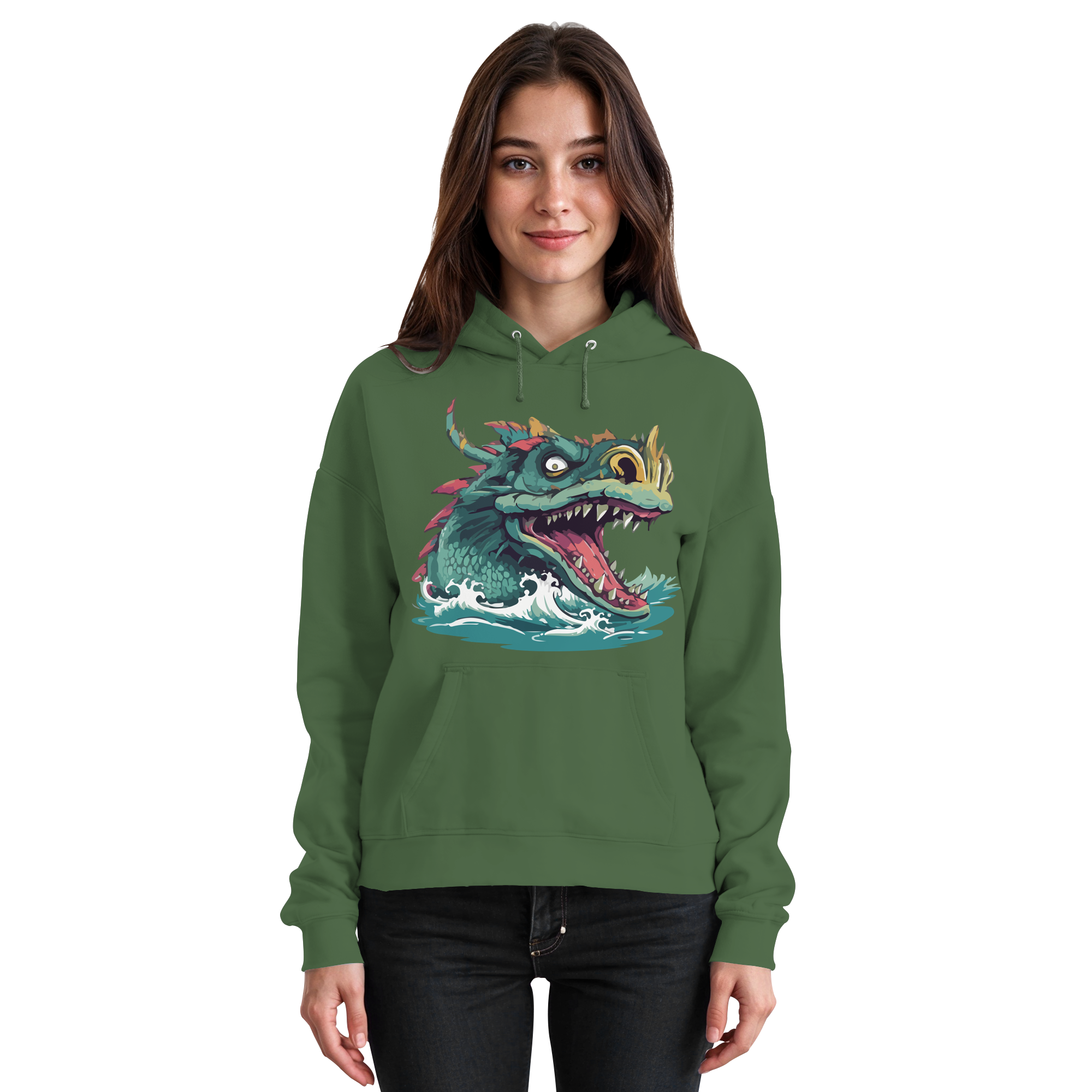 Beware of the Lake Monster - Basic Unisex Hoodie