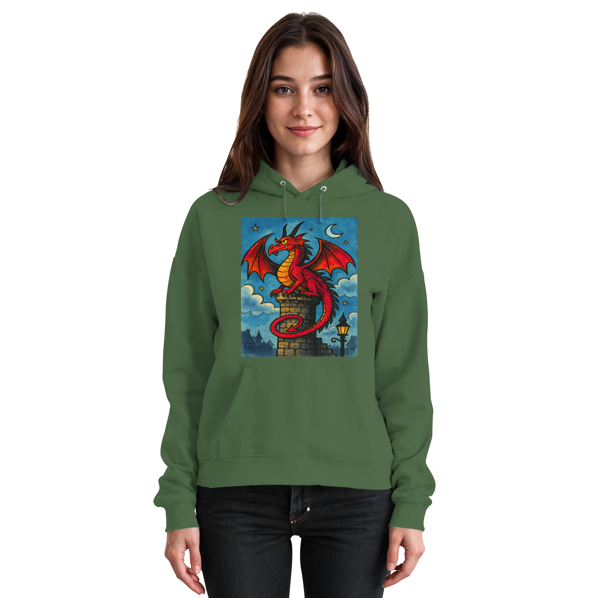 Red Dragon - Nightwatch-Edition - Basic Unisex Hoodie