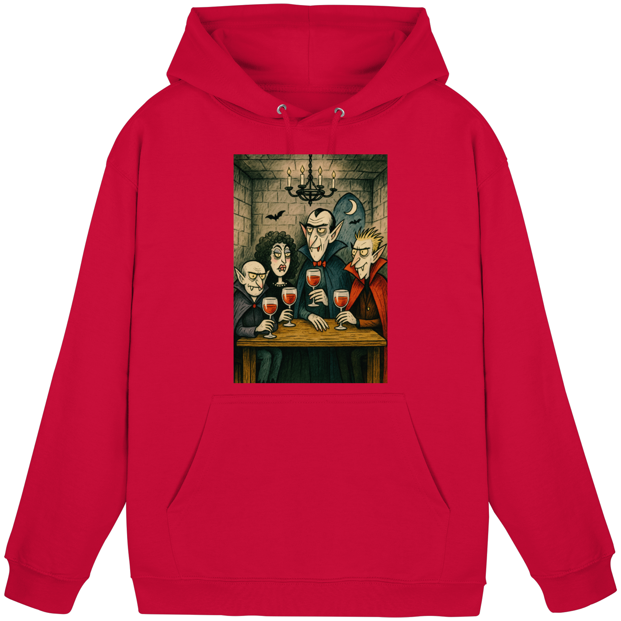 Vampires & Vino - Basic Unisex Hoodie