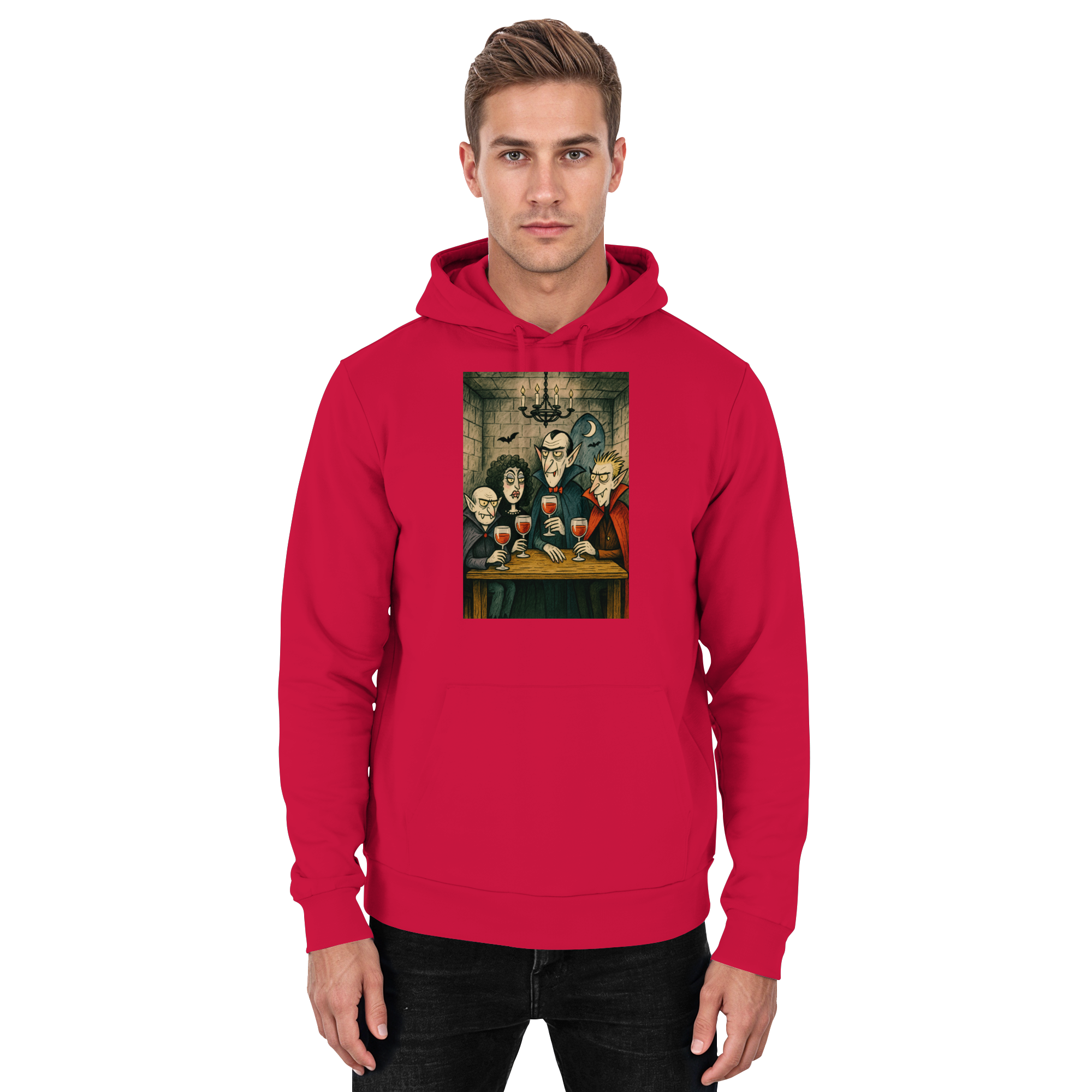 Vampires & Vino - Basic Unisex Hoodie