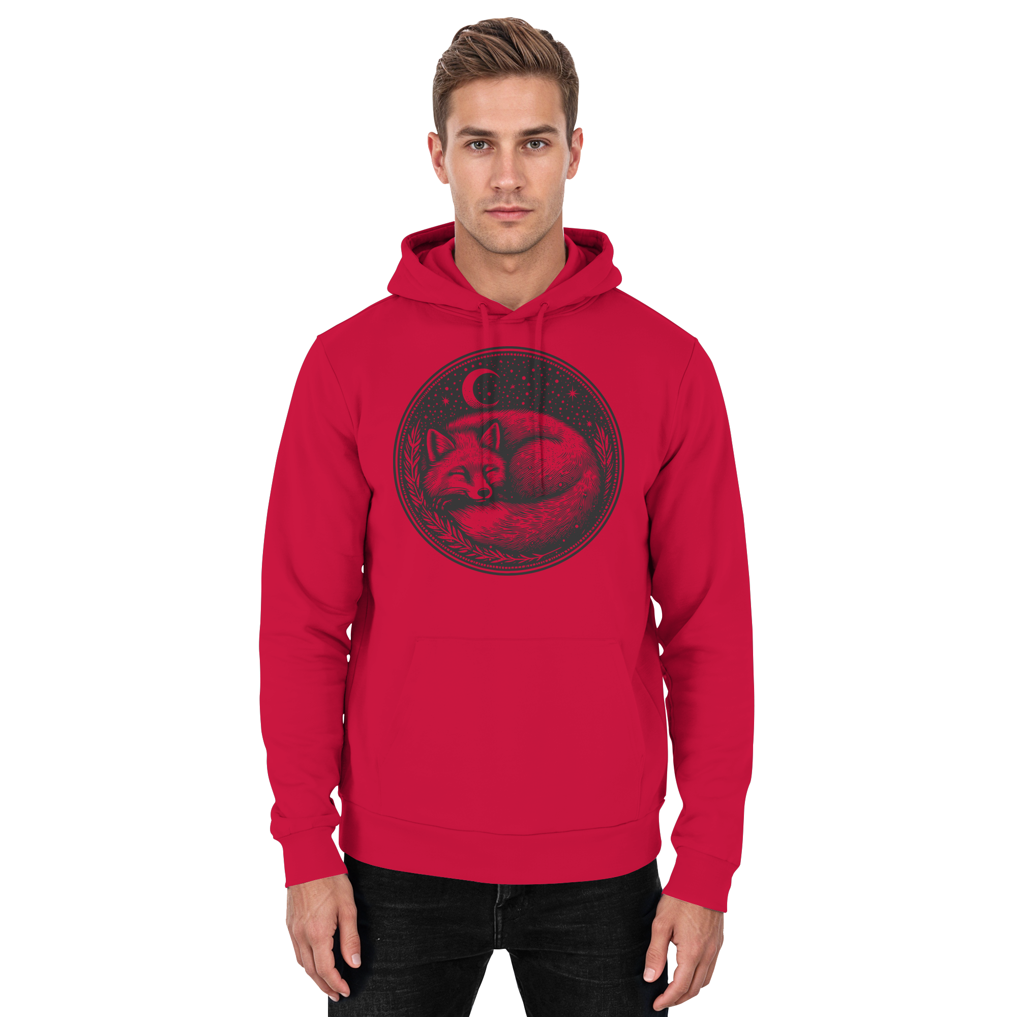 Unter dem Schutz des Mondes - Basic Unisex Hoodie