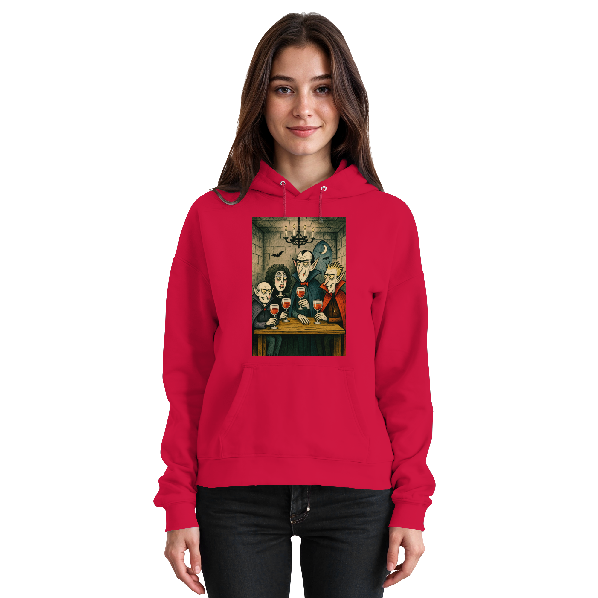Vampires & Vino - Basic Unisex Hoodie