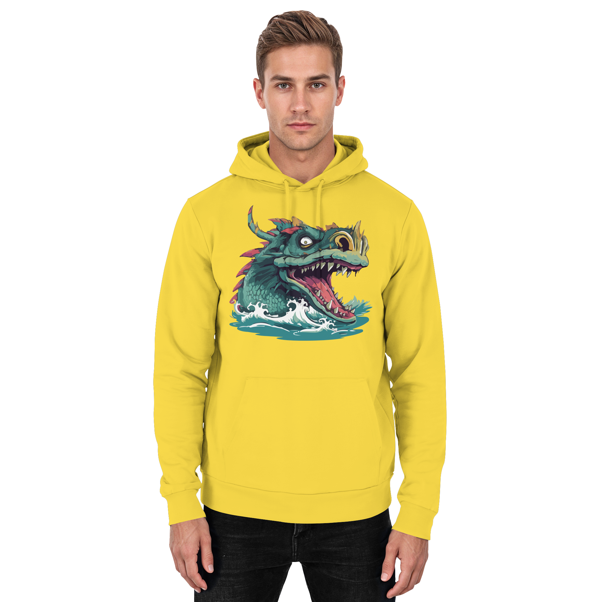 Beware of the Lake Monster - Basic Unisex Hoodie