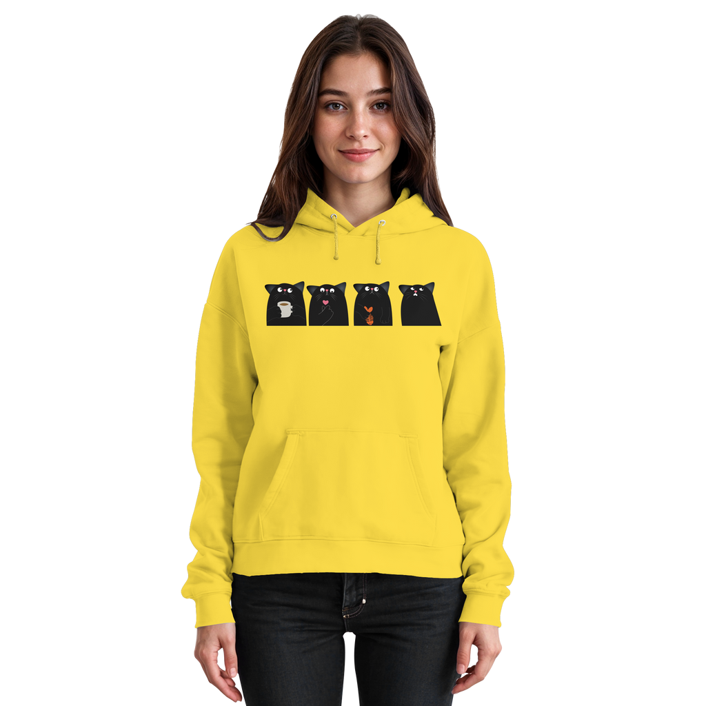 Der Rat der schwarzen Katzen - Basic Unisex Hoodie