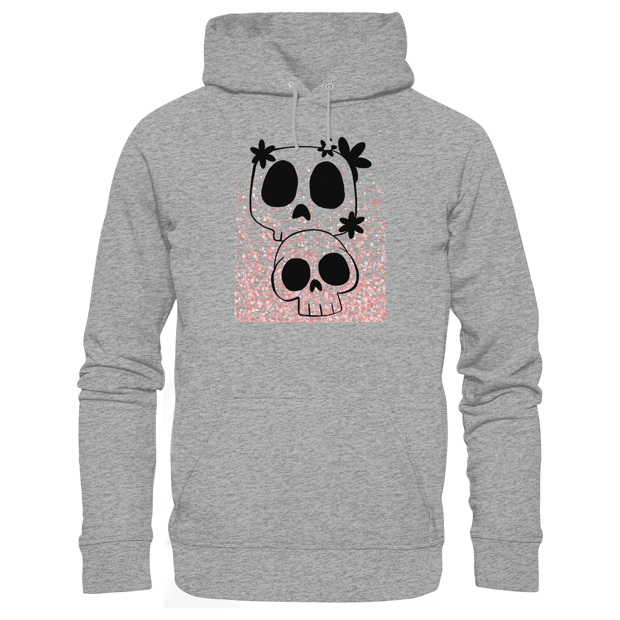 Flower Skull - Basic Unisex Hoodie