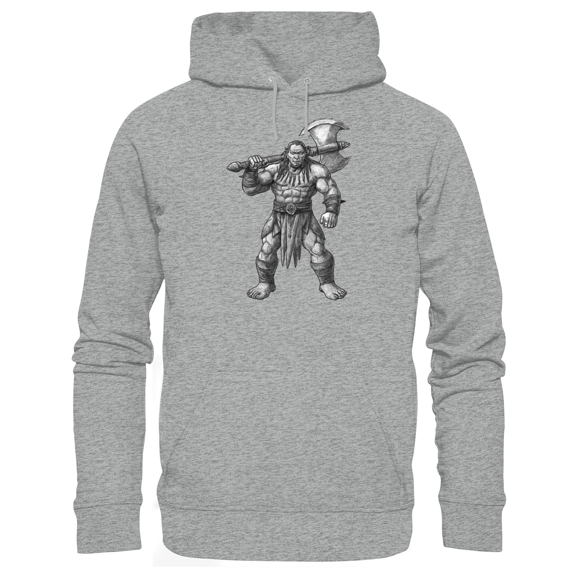 Barbarian's Resolve - Basic Unisex Hoodie