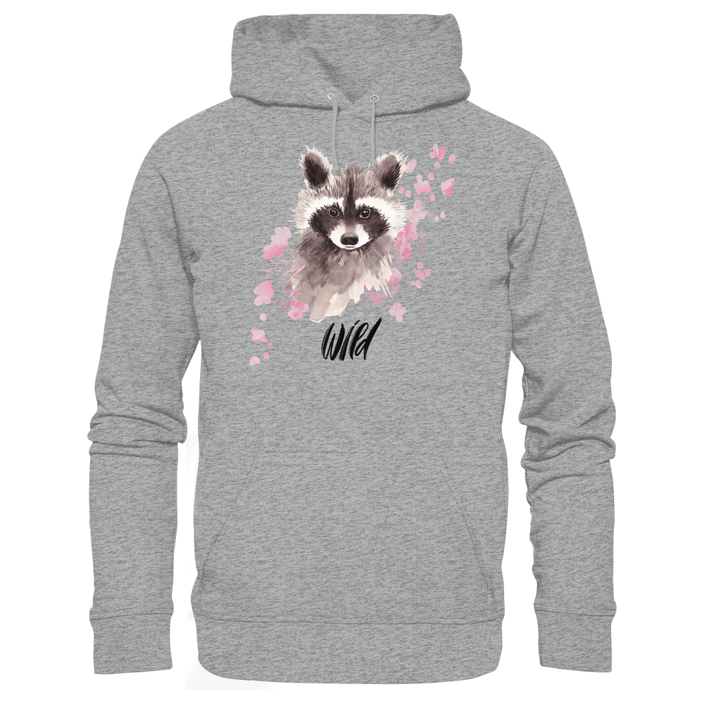 Aquarell Waschbär - Basic Unisex Hoodie