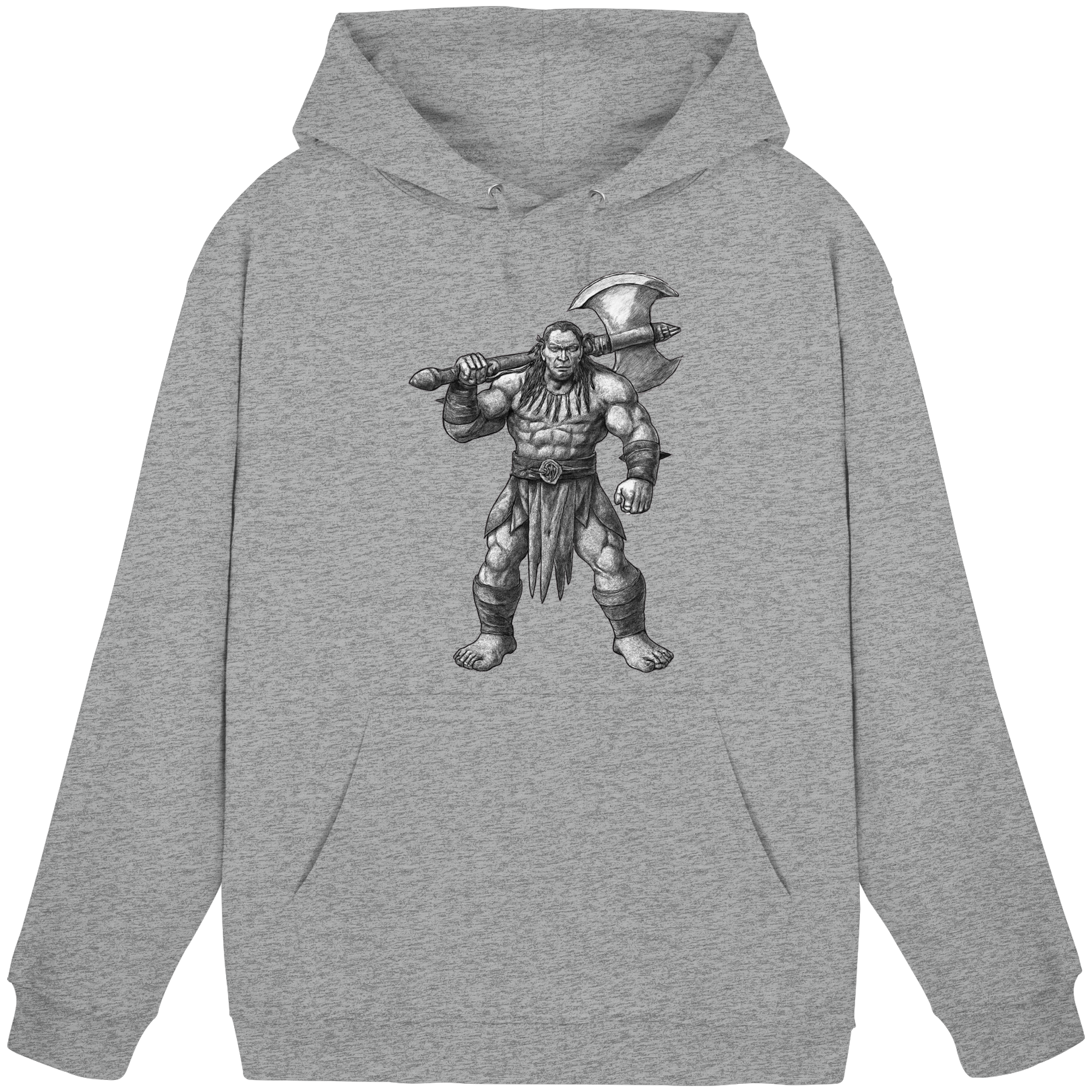 Barbarian's Resolve - Basic Unisex Hoodie